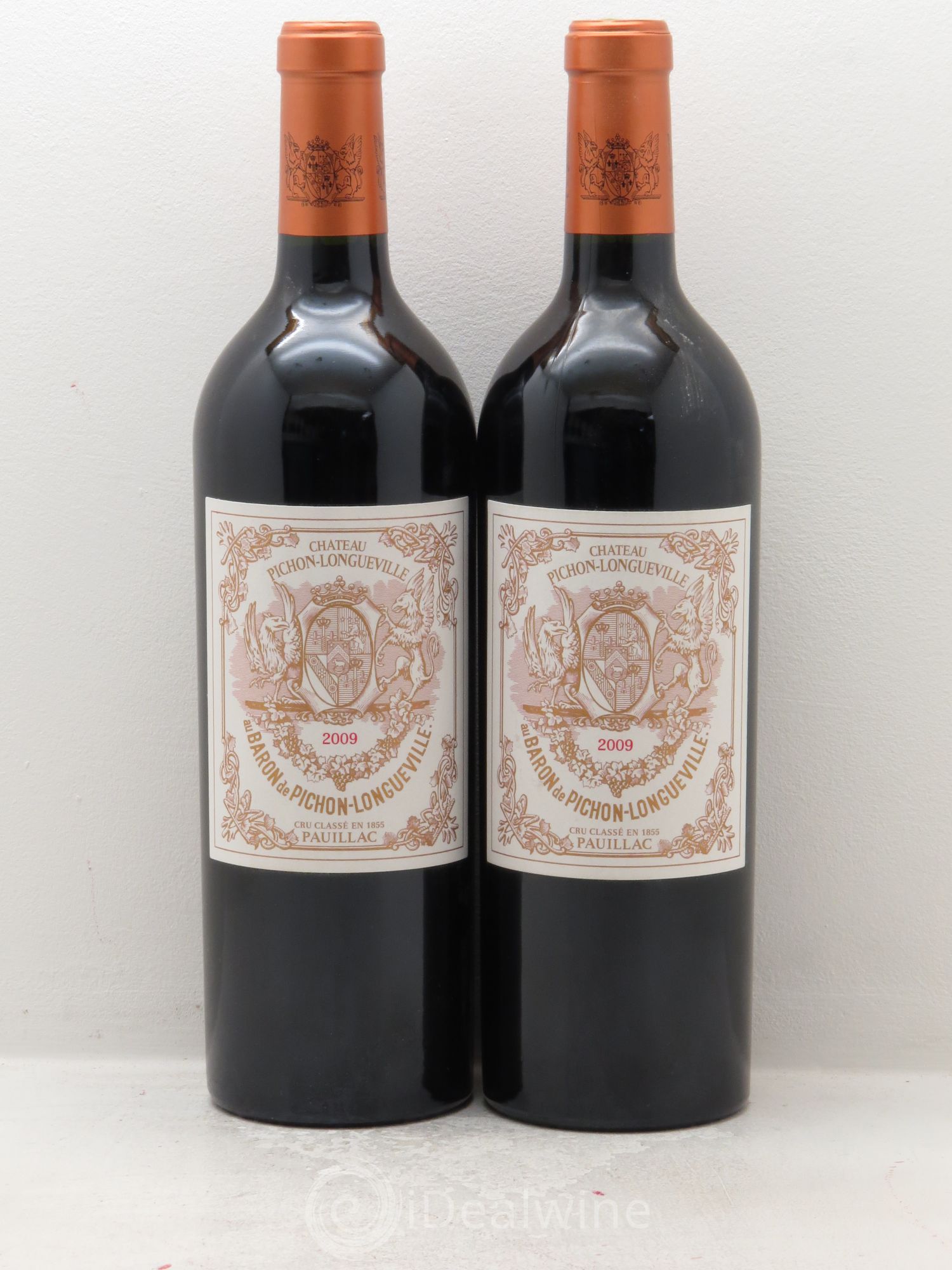 Pichon Longueville Baron 2ème Grand Cru Classé 2009 - Lot de 2 bouteilles - 0