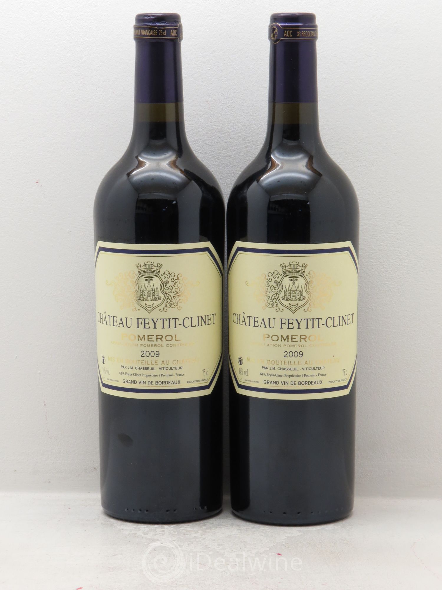 Château Feytit-Clinet 2009 - Lot de 2 bouteilles - 0