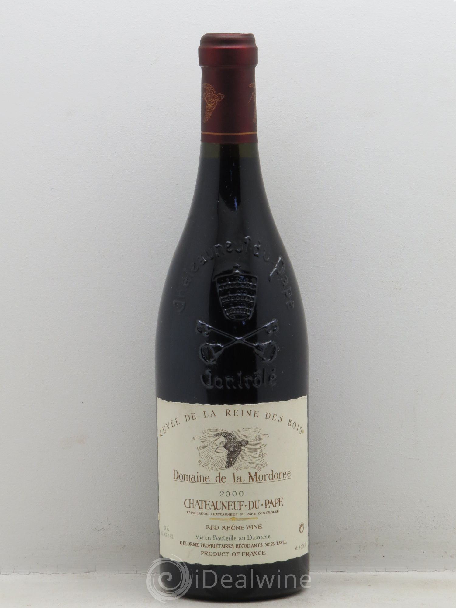 Châteauneuf-du-Pape Cuvée de la Reine des Bois La Mordorée (Domaine de) 2000 - Lot de 1 bouteille - 0