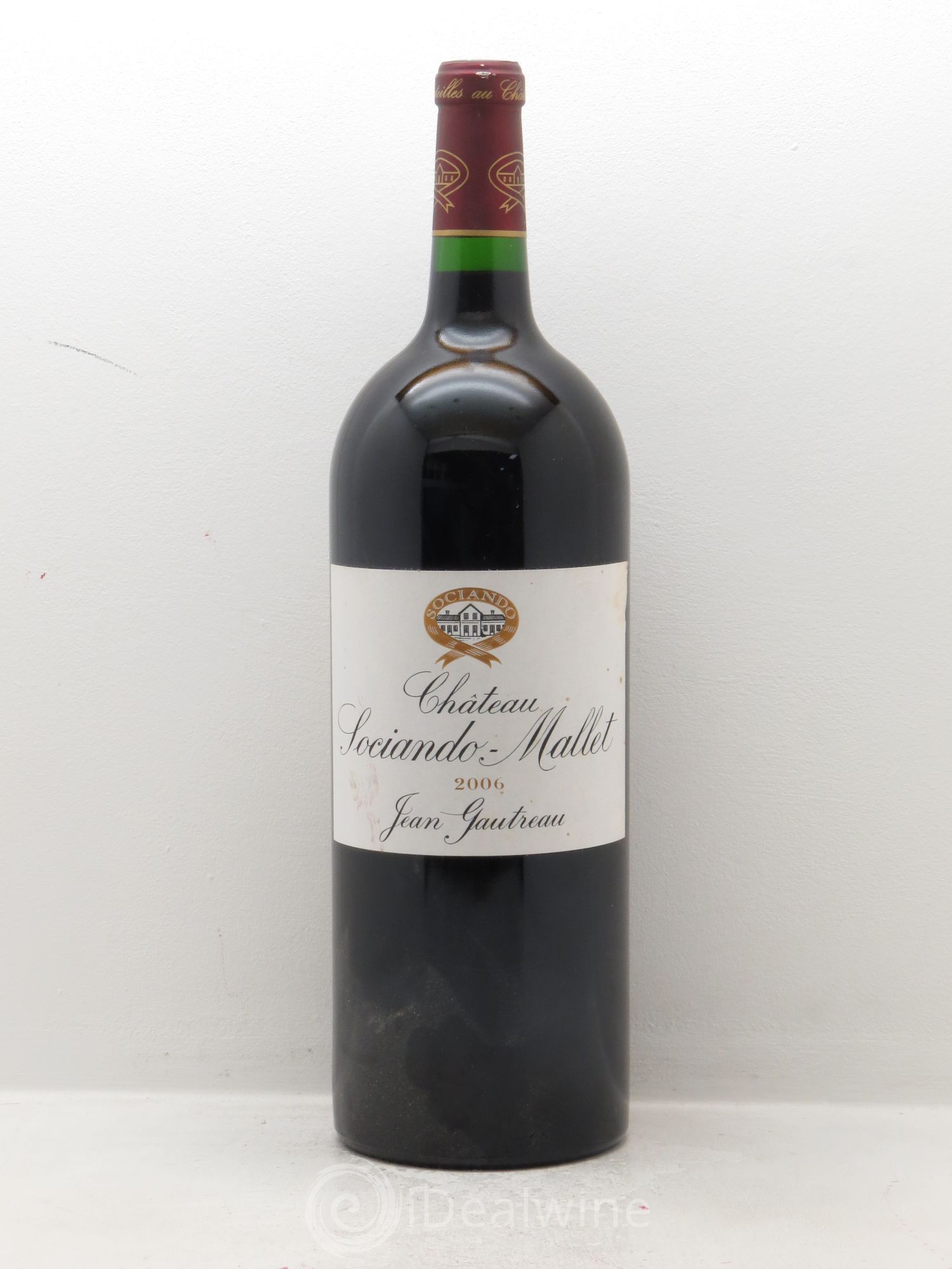 Château Sociando Mallet 2006 - Lot de 1 magnum - 0