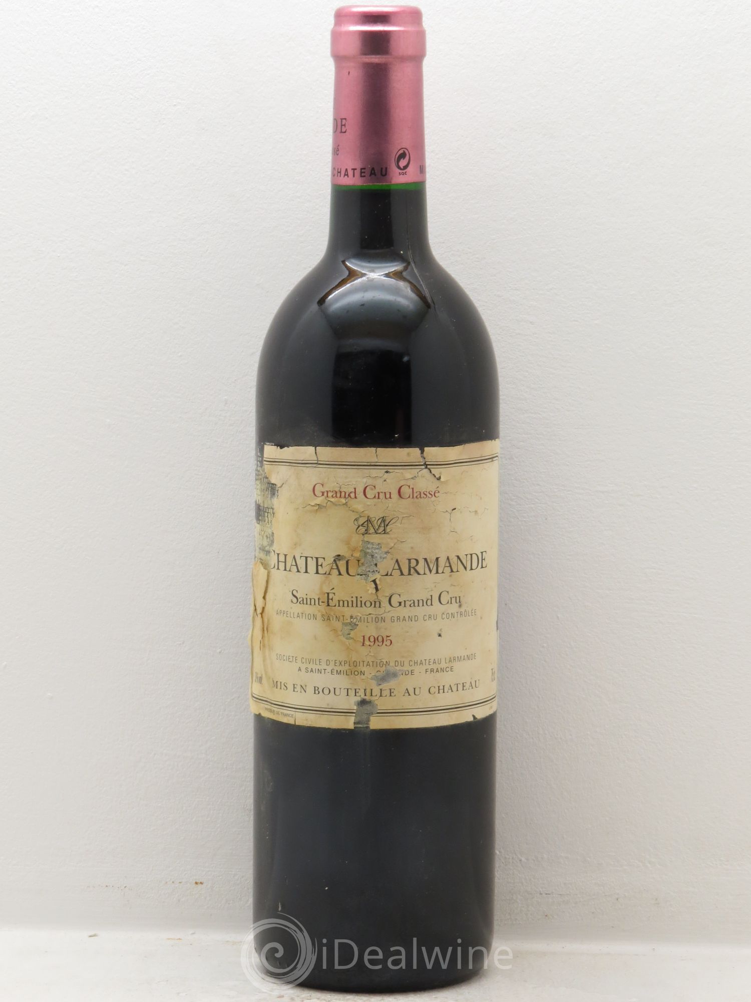 Château Larmande Grand Cru Classé 1995 - Lot de 1 bouteille - 0