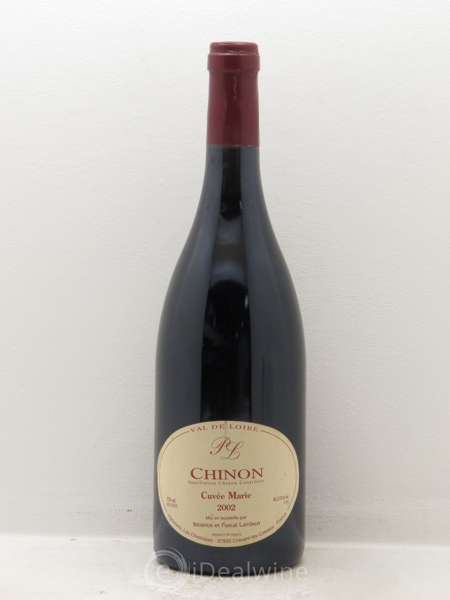 Chinon Domaine les Chesnaies Cuvée Marie 2002 - Posten von 1 Flasche - 0