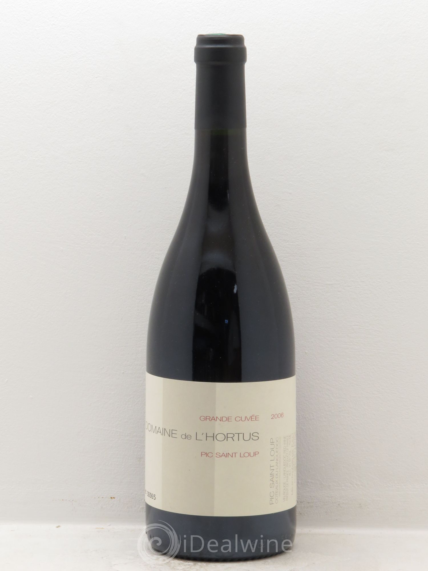 Pic Saint-Loup Domaine de L'Hortus Grande Cuvée Famille Orliac 2006 - Lot de 1 bouteille - 0