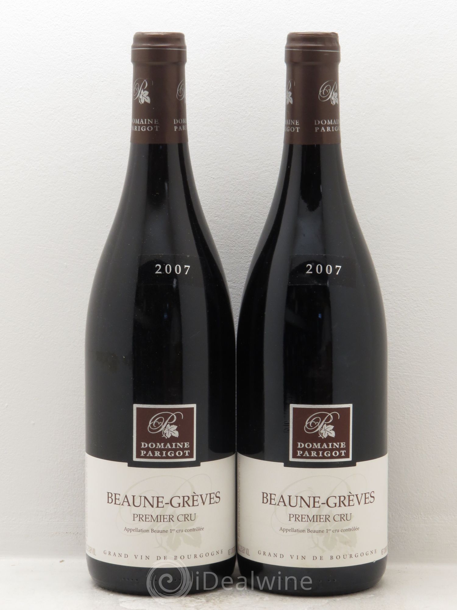 Beaune Grèves Domaine Parigot Père et fils (sans prix de réserve) 2007 - Posten von 2 Flaschen - 0