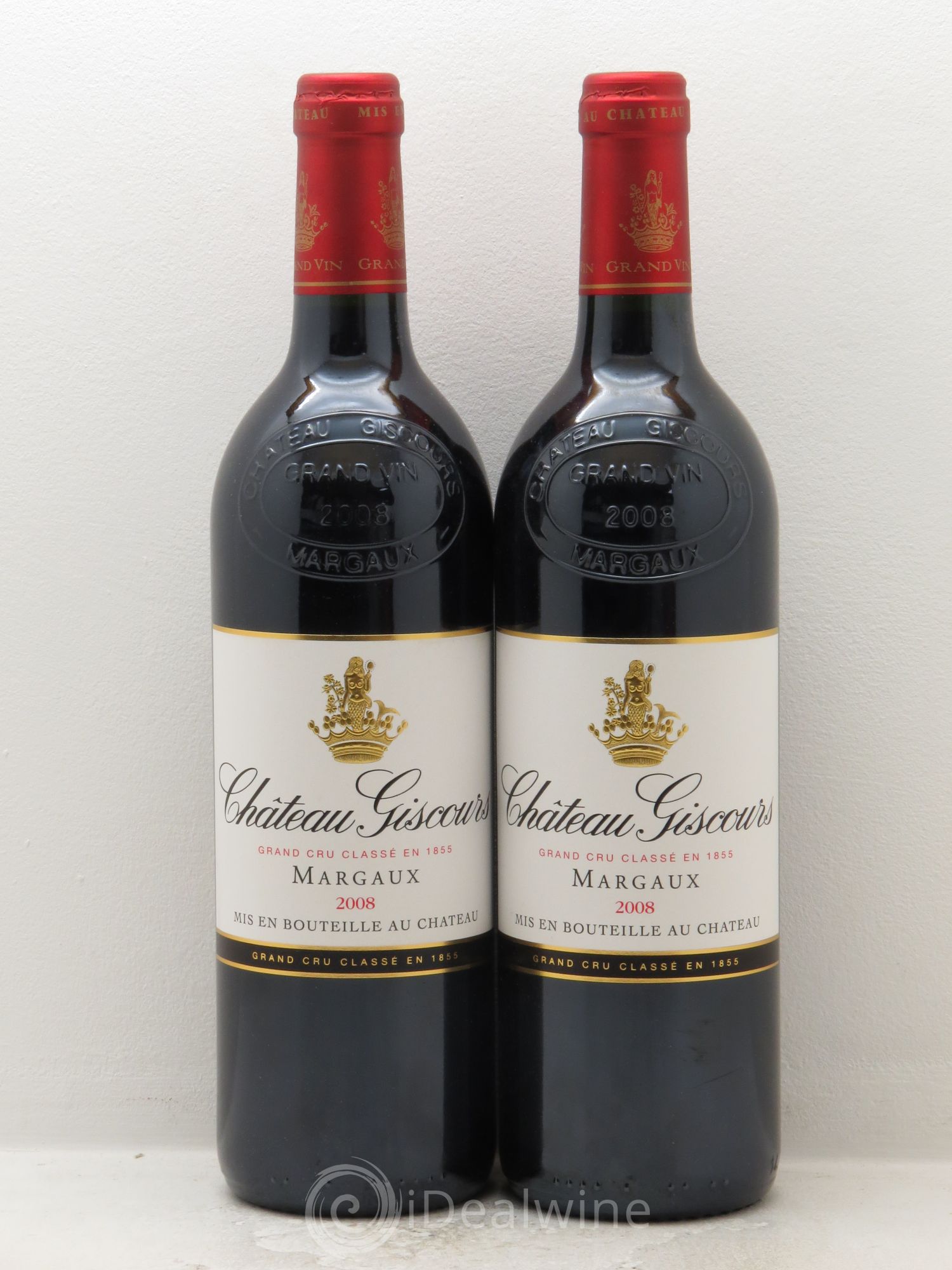 Château Giscours 3ème Grand Cru Classé 2008 - Lot de 2 bouteilles - 0