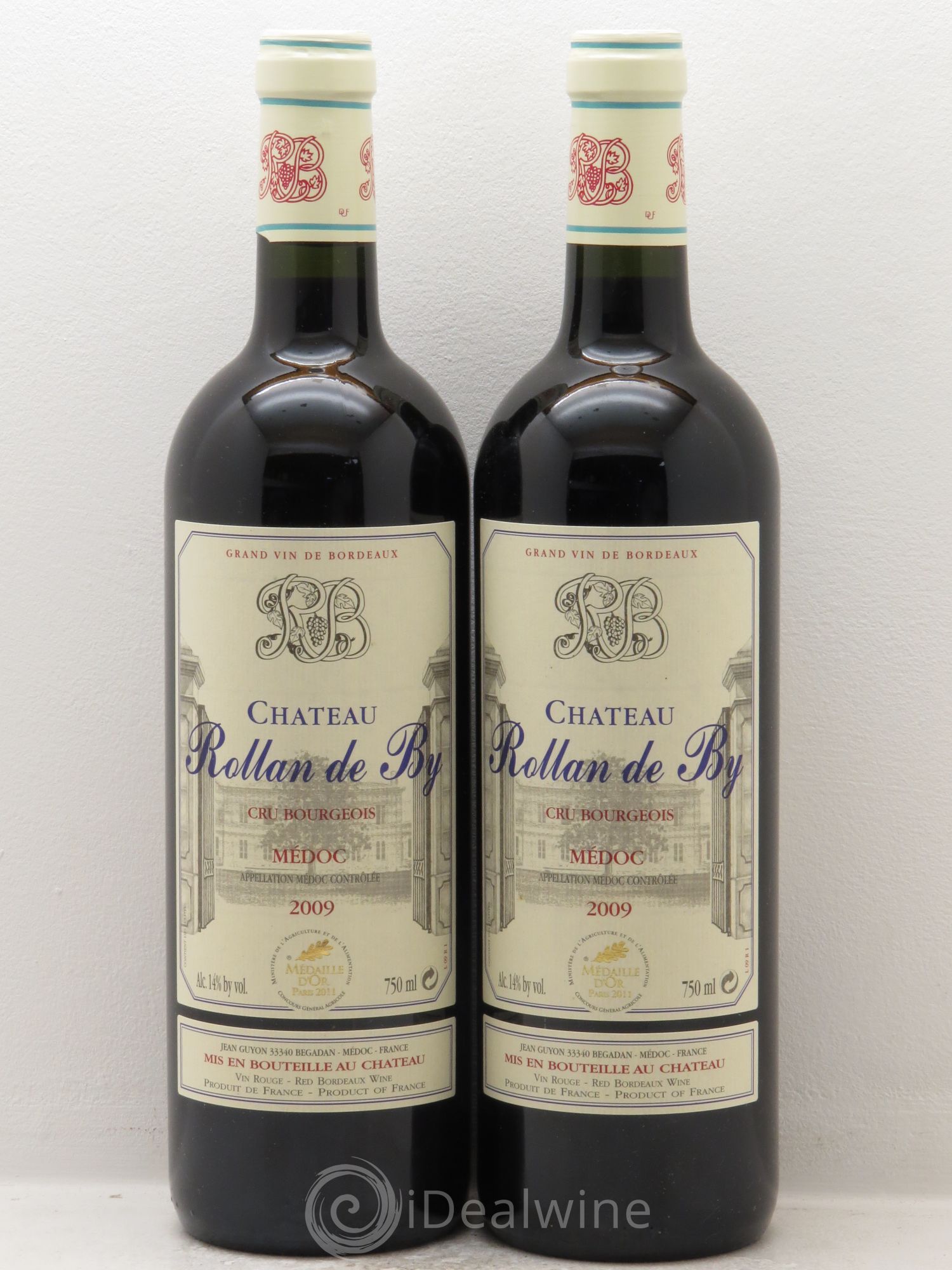 Château Rollan de By Cru Bourgeois 2009 - Lot de 2 bouteilles - 0
