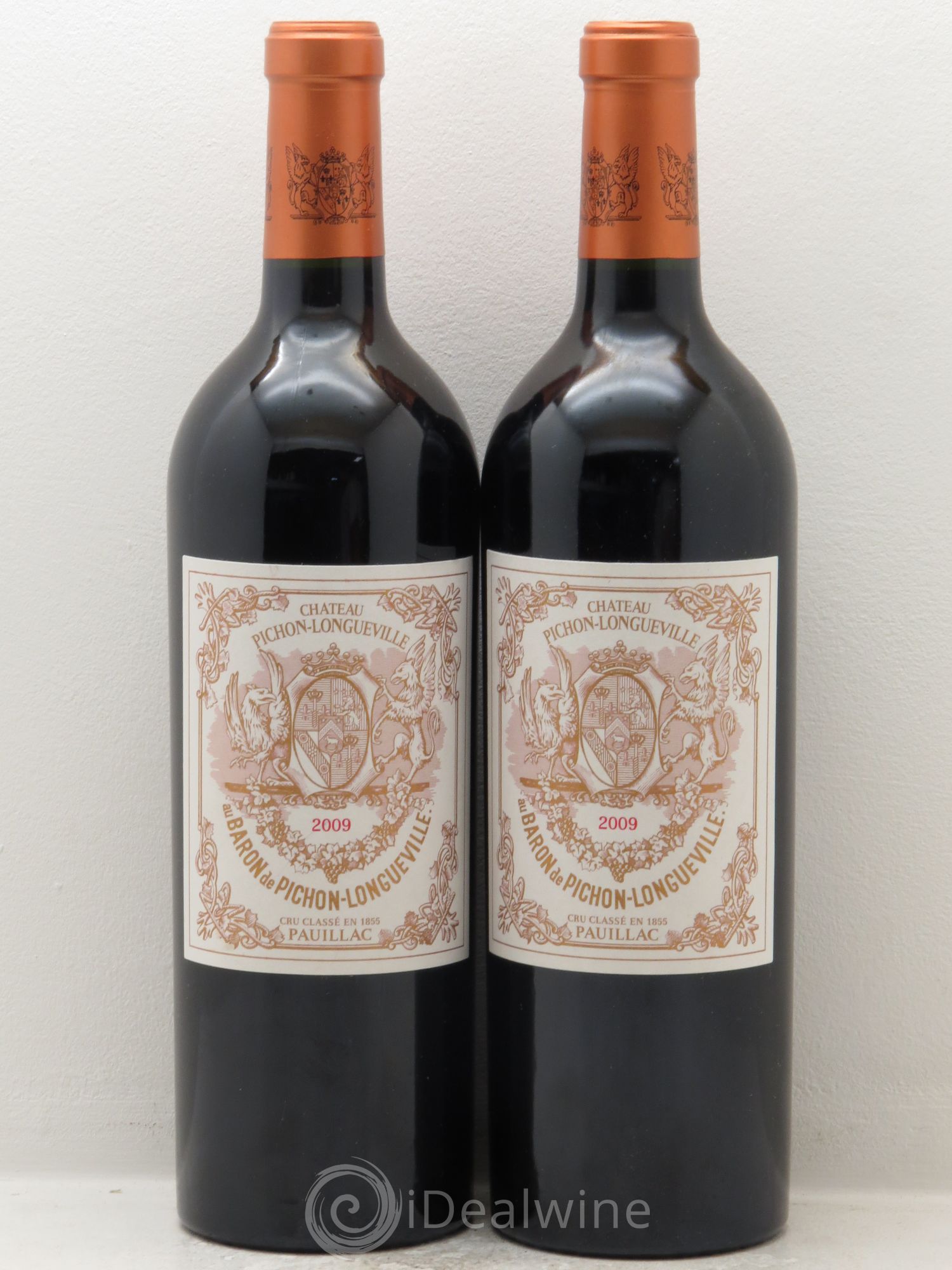 Pichon Longueville Baron 2ème Grand Cru Classé 2009 - Lot de 2 bouteilles - 0