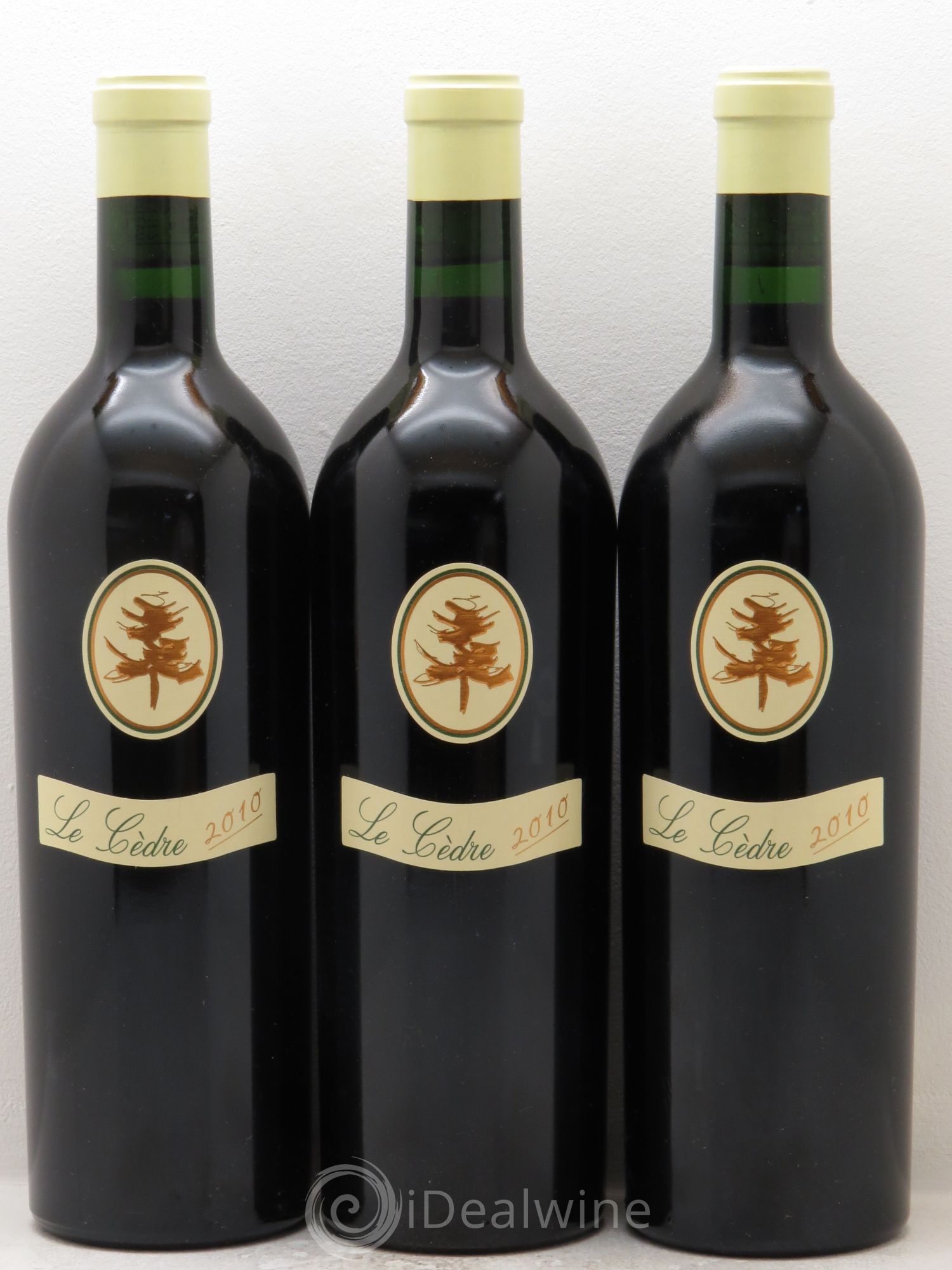 Cahors Château du Cèdre Cuvée Le Cèdre Pascal et Jean-Marc Verhaeghe 2010 - Lot de 3 bouteilles - 0