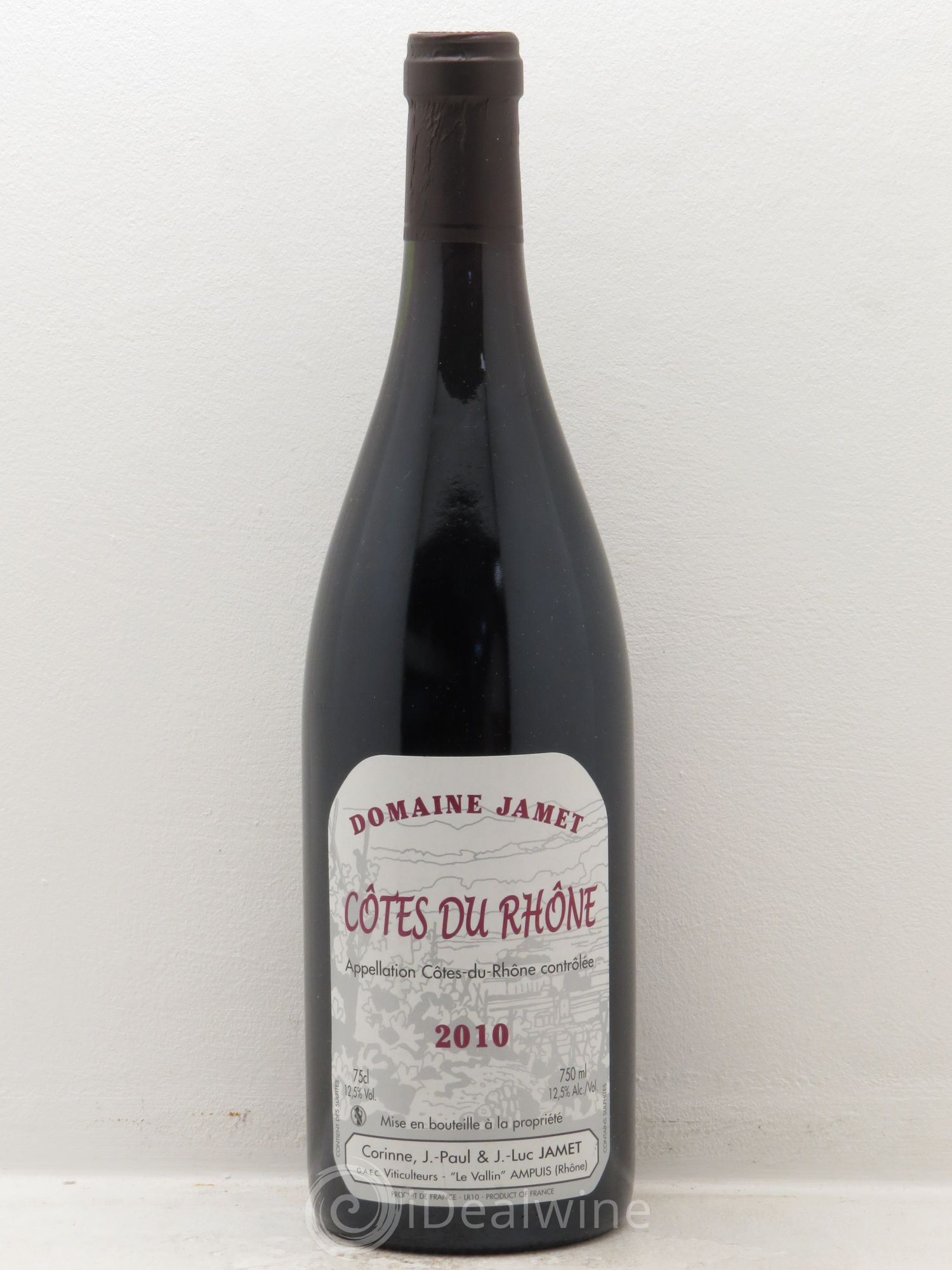 Côtes-du-Rhône Domaine Jamet 2010 - Lot de 1 bouteille - 0