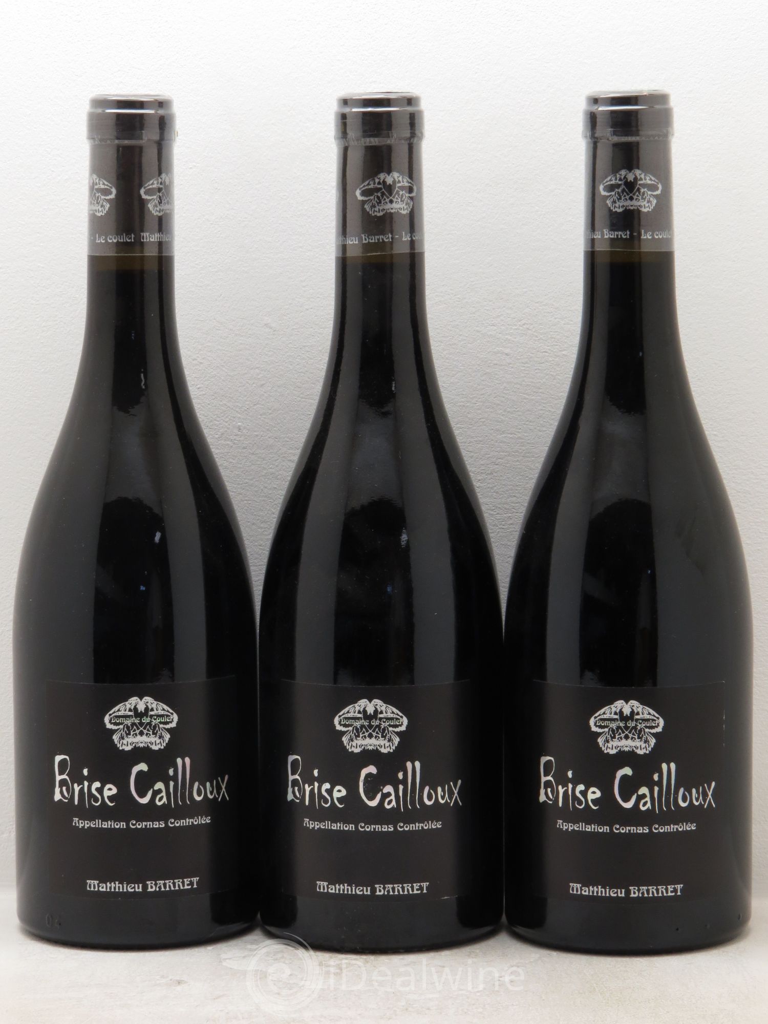 Cornas Domaine du Coulet Brise Cailloux 2011 - Posten von 3 Flaschen - 0