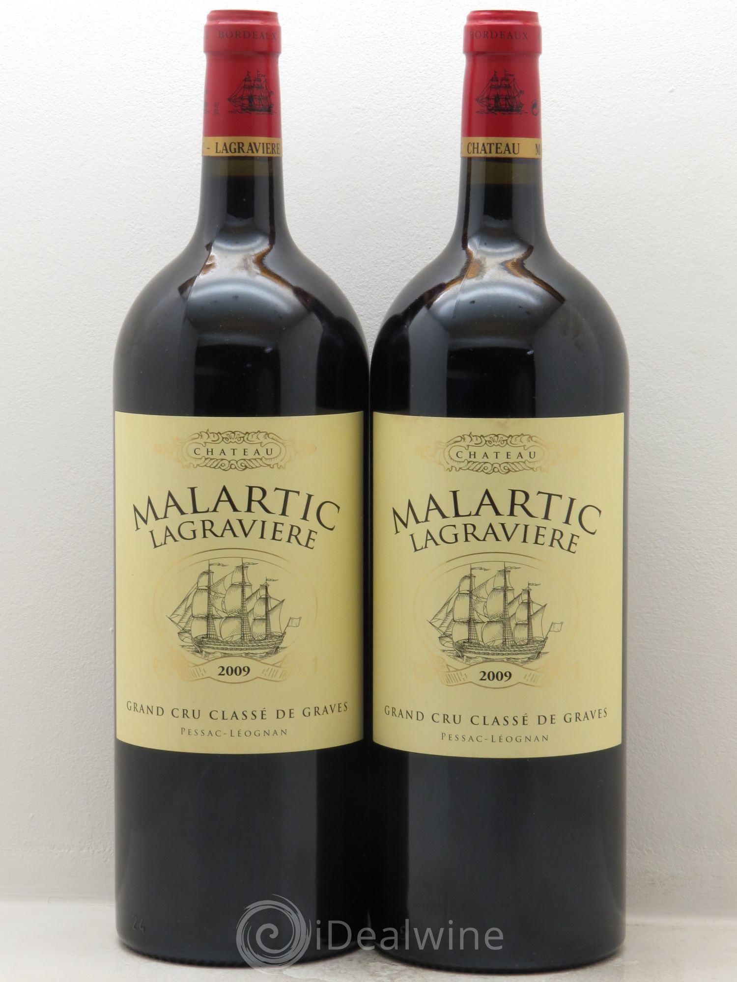 Château Malartic-Lagravière Cru Classé de Graves 2009 - Lot de 2 magnums - 0