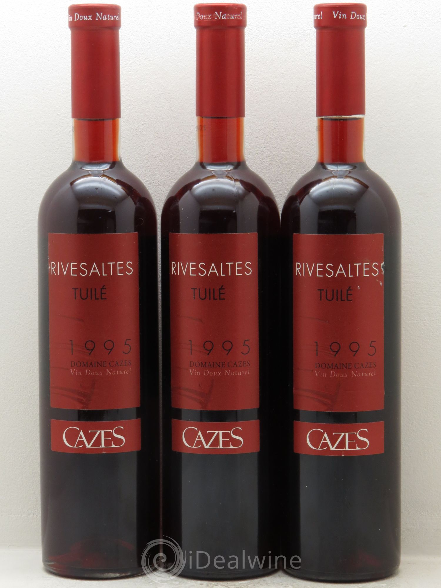 Rivesaltes Tuillé Domaine Cazes 1995 - Posten von 3 Flaschen - 0