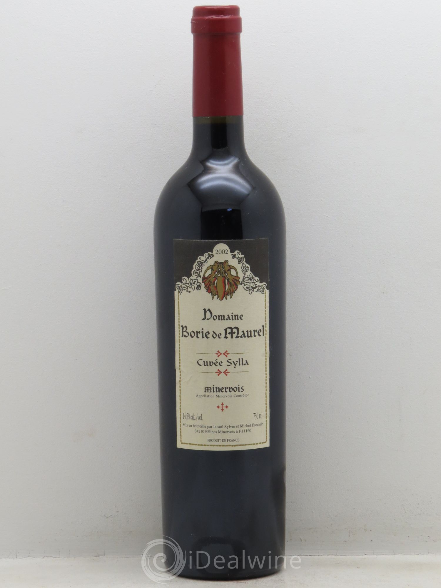 Minervois Borie de Maurel Sylla 2002 - Posten von 1 Flasche - 0