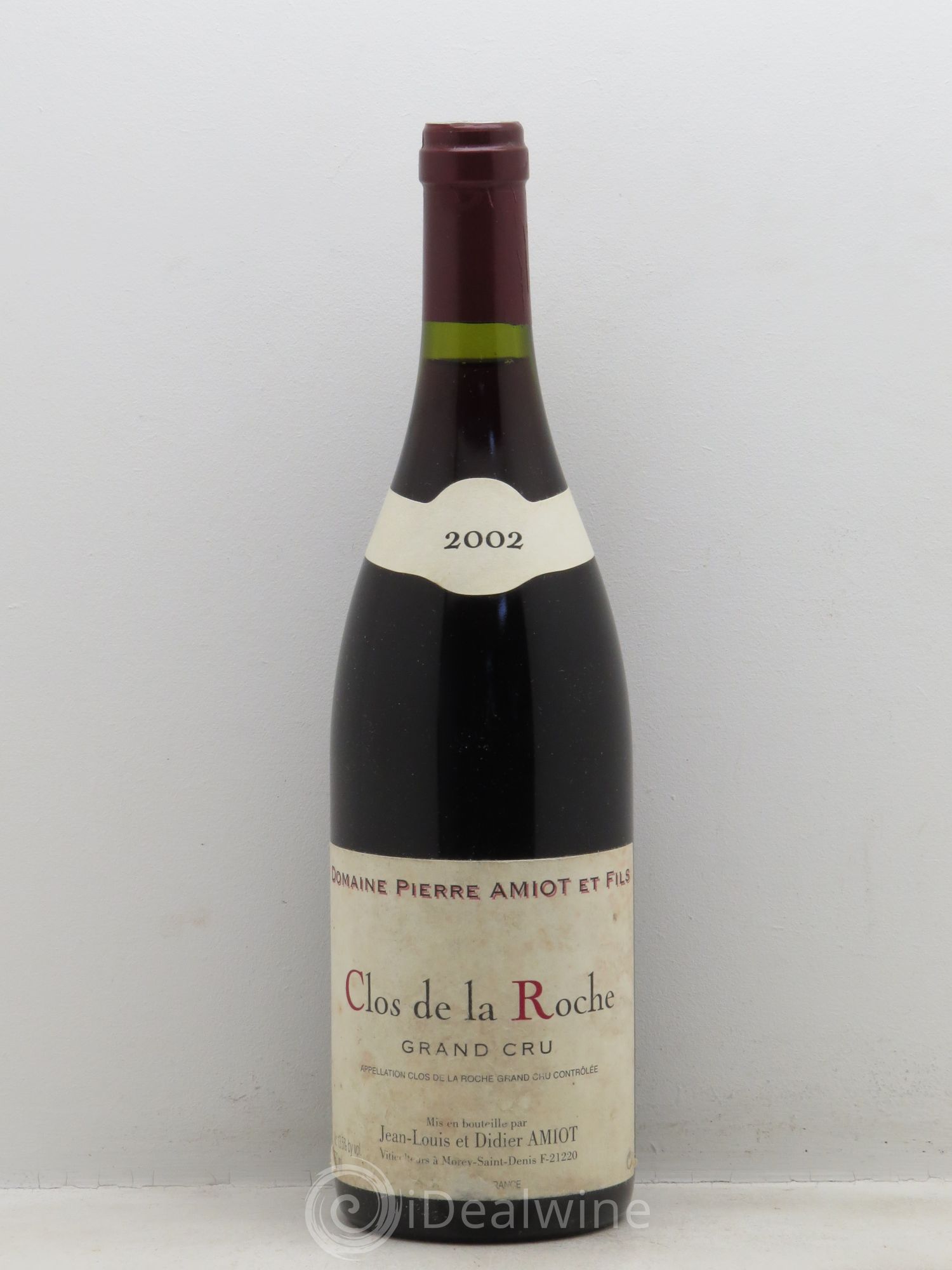 Clos de la Roche Grand Cru 2002 - Lot de 1 bouteille - 0