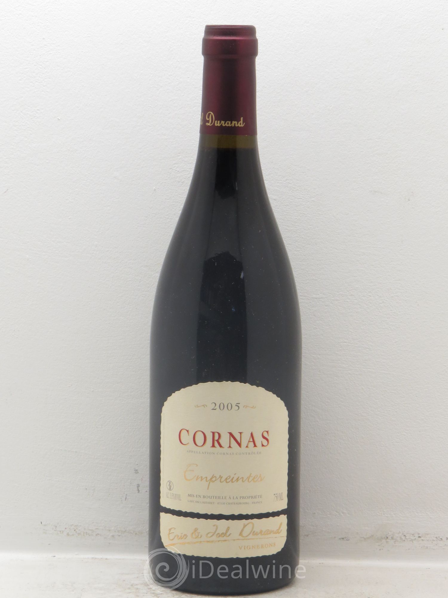 Cornas Durand "Empreintes" 2005 - Posten von 1 Flasche - 0