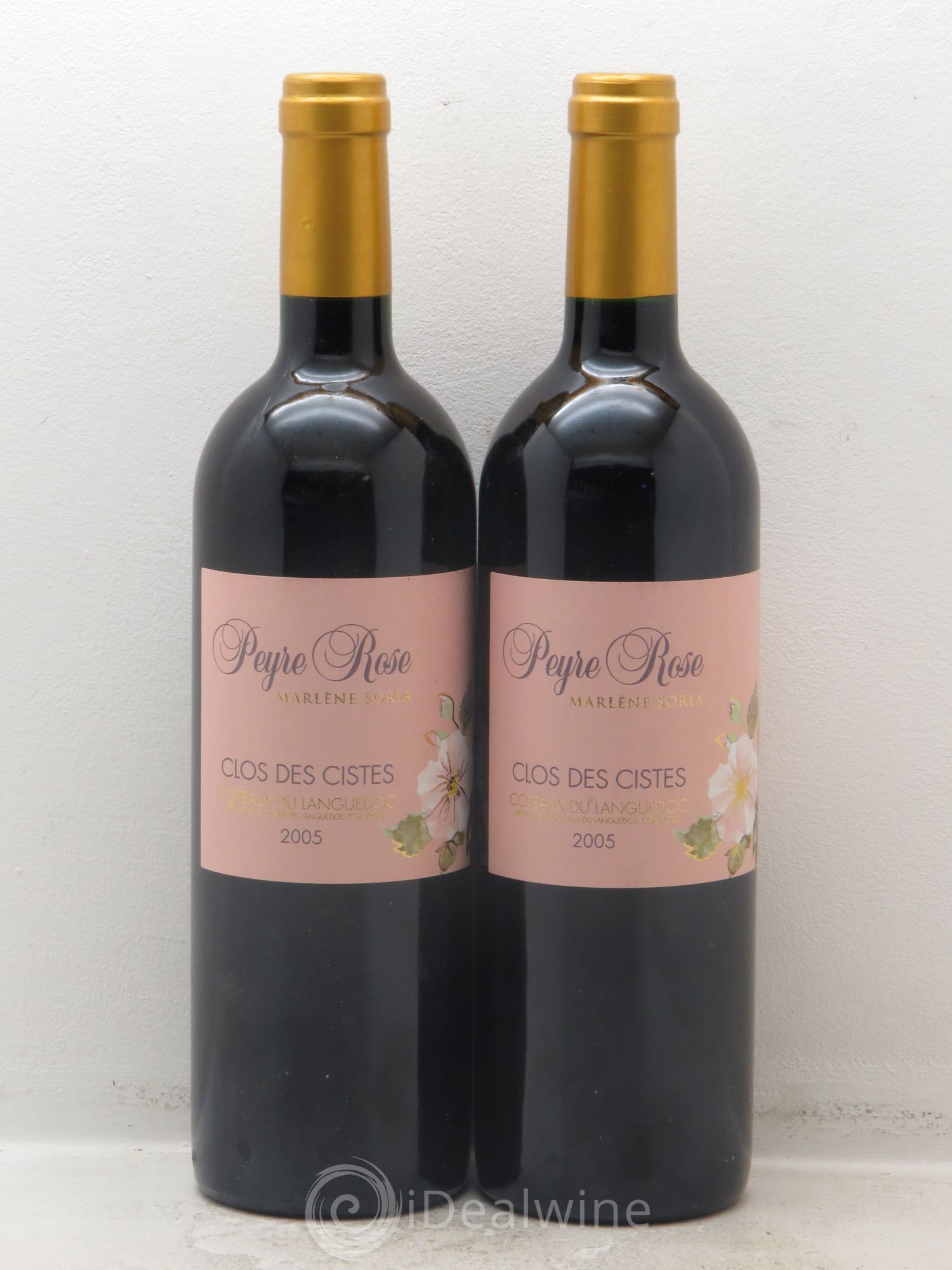 Vin de France (anciennement Coteaux du Languedoc) Domaine Peyre Rose Les Cistes Marlène Soria 2005 - Lot de 2 bouteilles - 0
