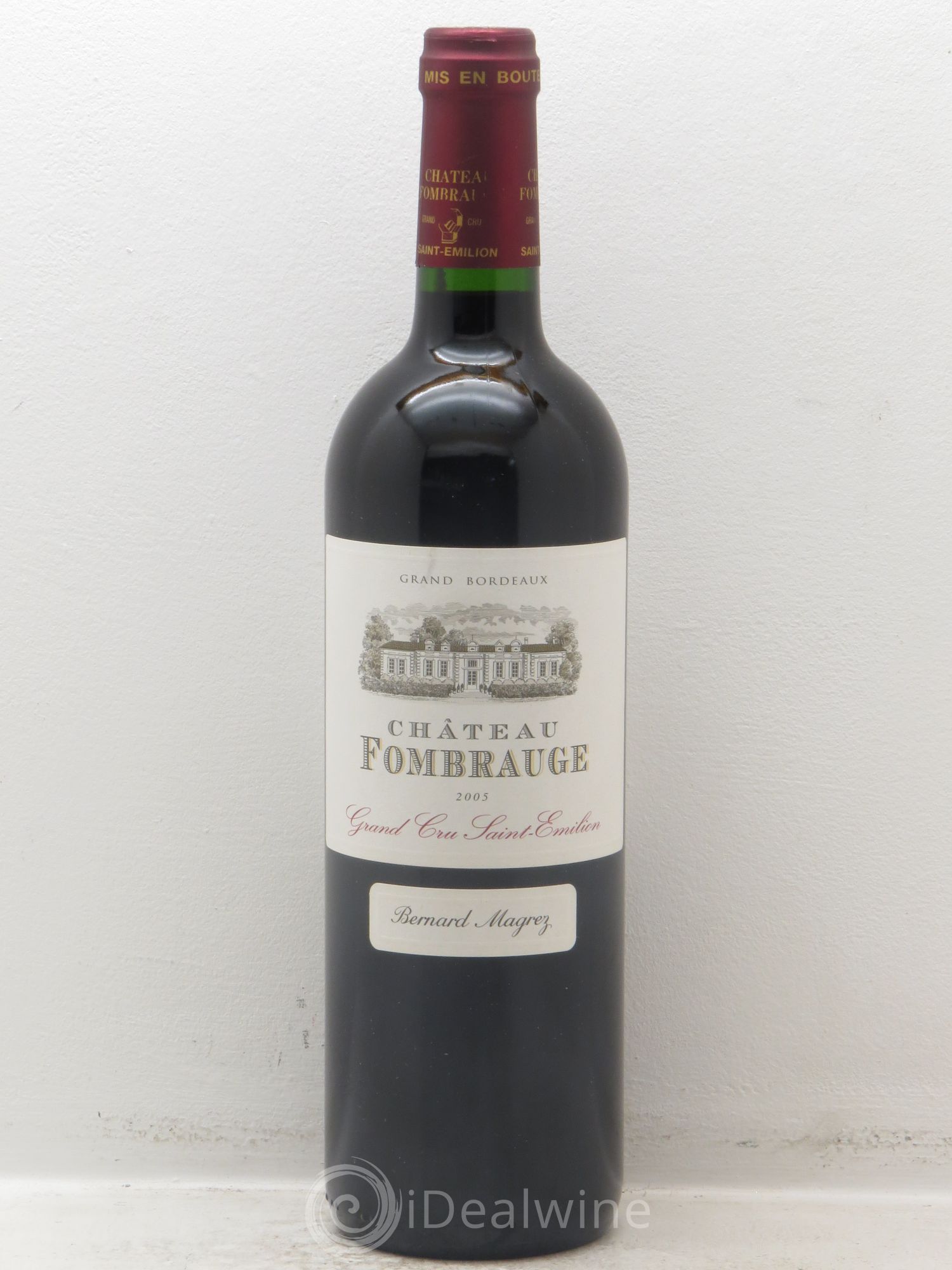 Château Fombrauge Grand Cru Classé 2005 - Lot de 1 bouteille - 0