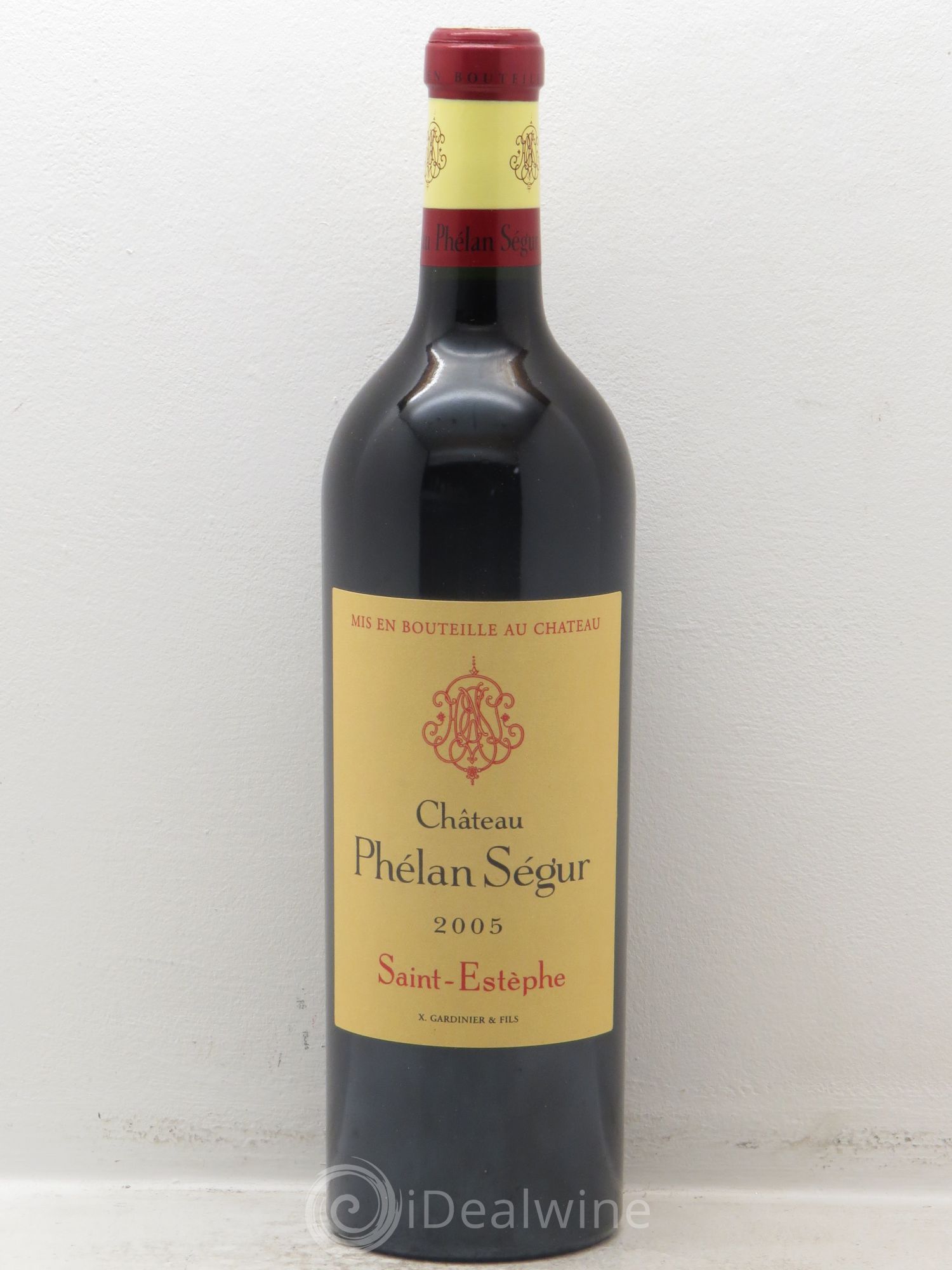 Château Phélan Ségur 2005 - Lot de 1 bouteille - 0