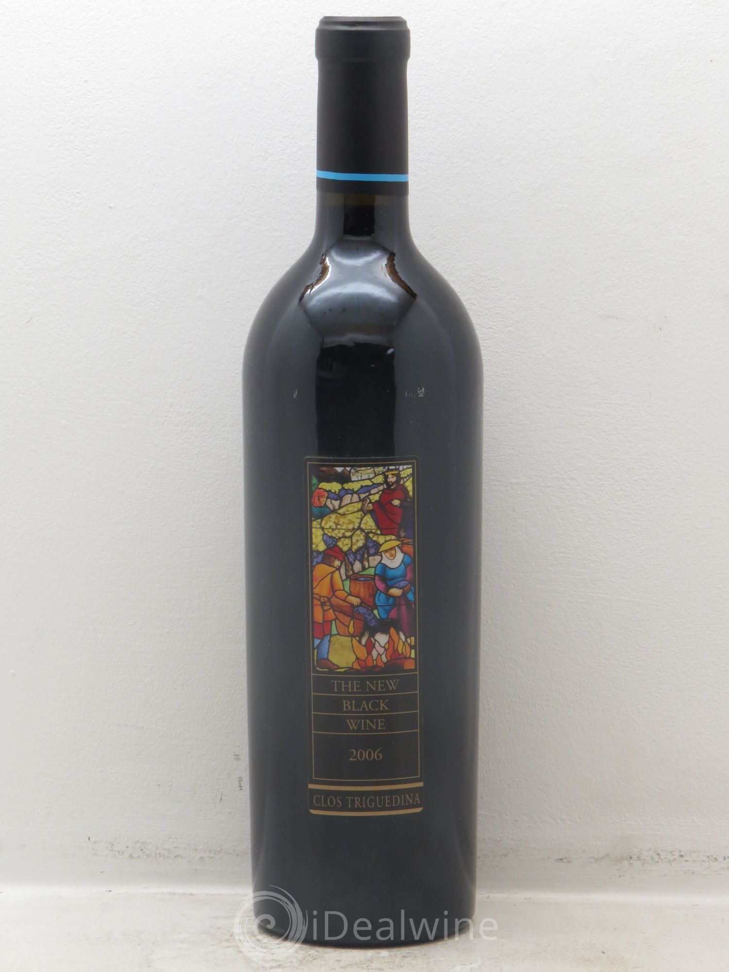 Cahors Clos Triguedina New Black Wine Jean-Luc Baldès 2006 - Lot de 1 bouteille - 0