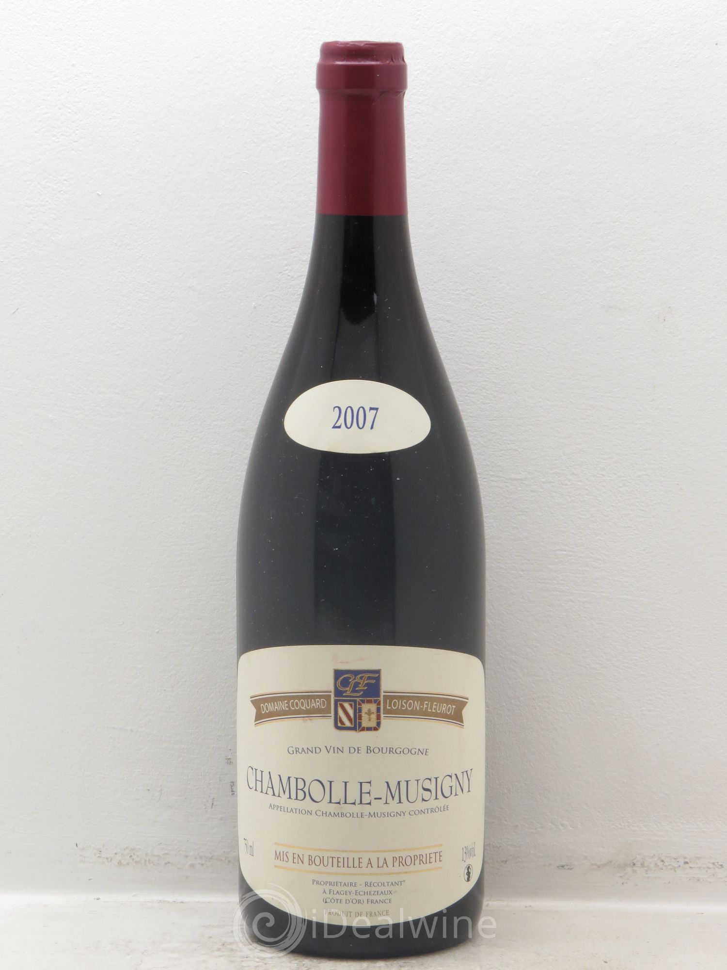 Chambolle-Musigny Coquard Loison Fleurot (sans prix de réserve) 2007 - Posten von 1 Flasche - 0