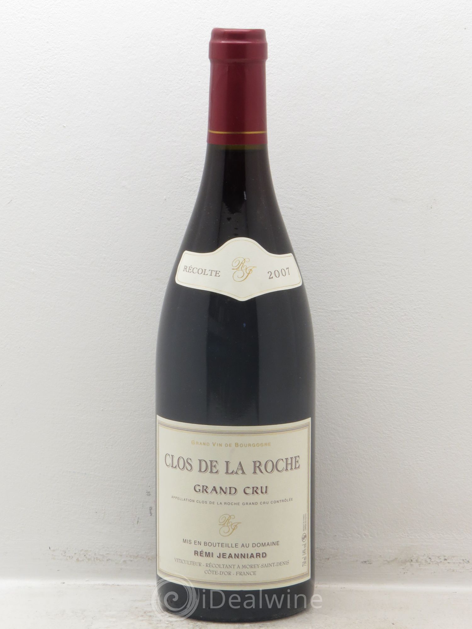 Clos de la Roche Grand Cru 2007 - Lot de 1 bouteille - 0