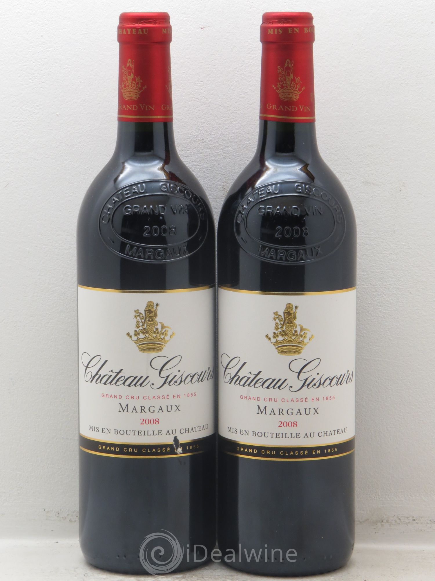 Château Giscours 3ème Grand Cru Classé 2008 - Lot de 2 bouteilles - 0