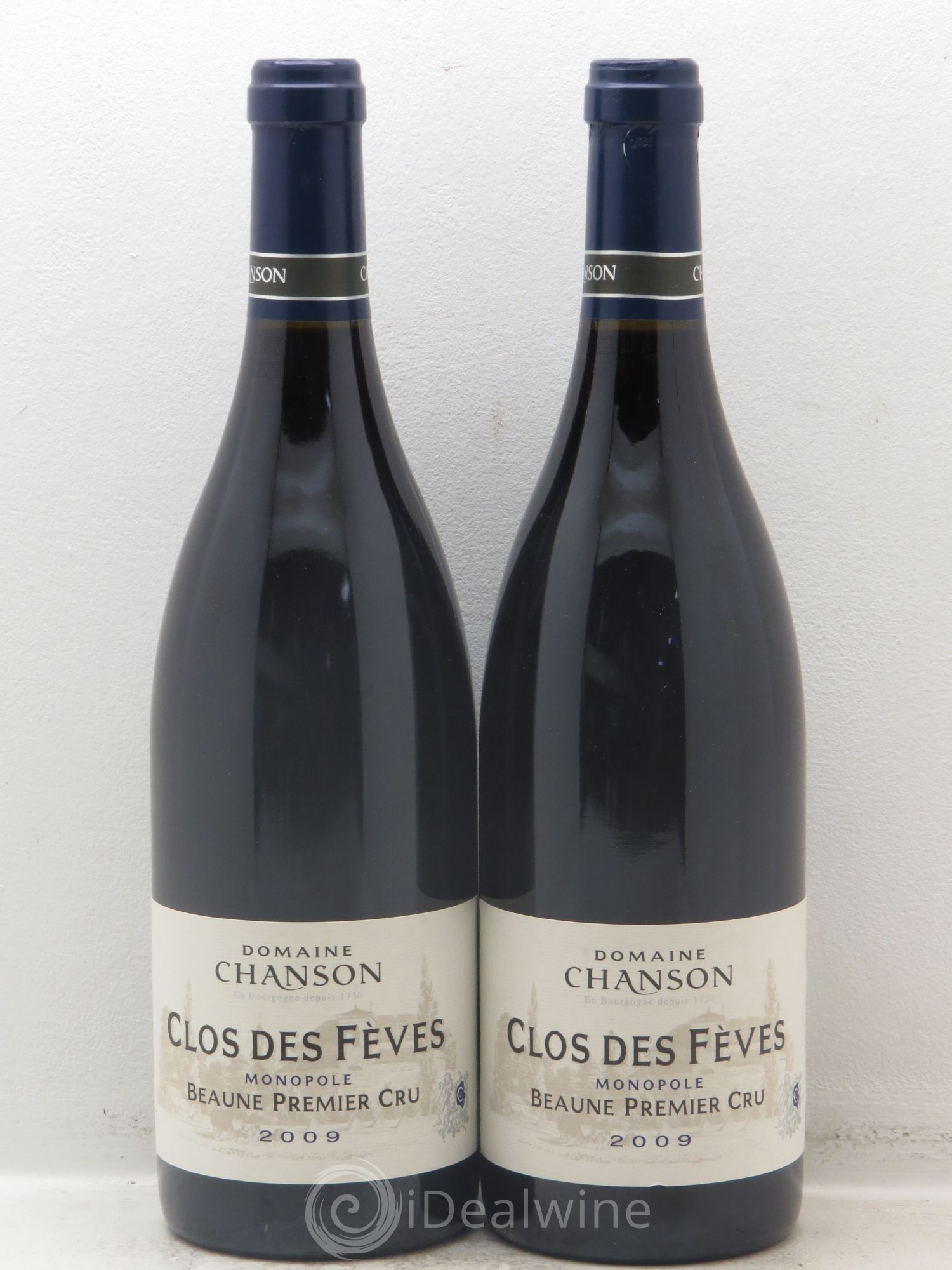 Beaune 1er Cru Clos des Fèves Domaine Chanson 2009 - Posten von 2 Flaschen - 0