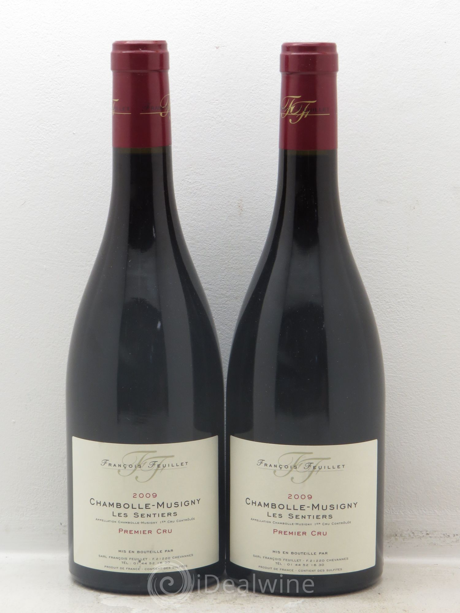 Chambolle-Musigny 1er Cru François Feuillet 2009 - Lot de 2 bouteilles - 0