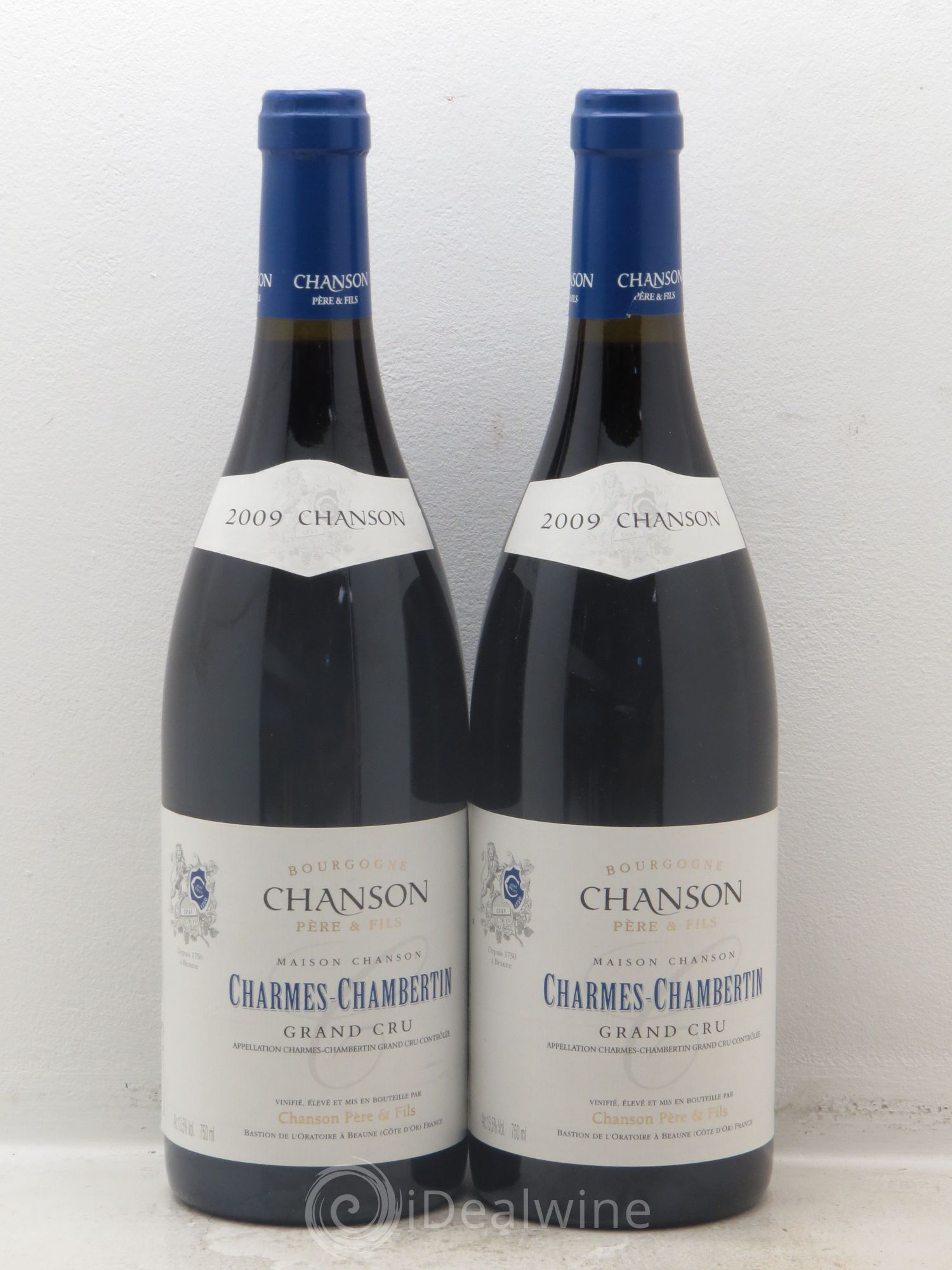 Charmes-Chambertin Grand Cru Domaine Chanson 2009 - Lot de 2 bouteilles - 0