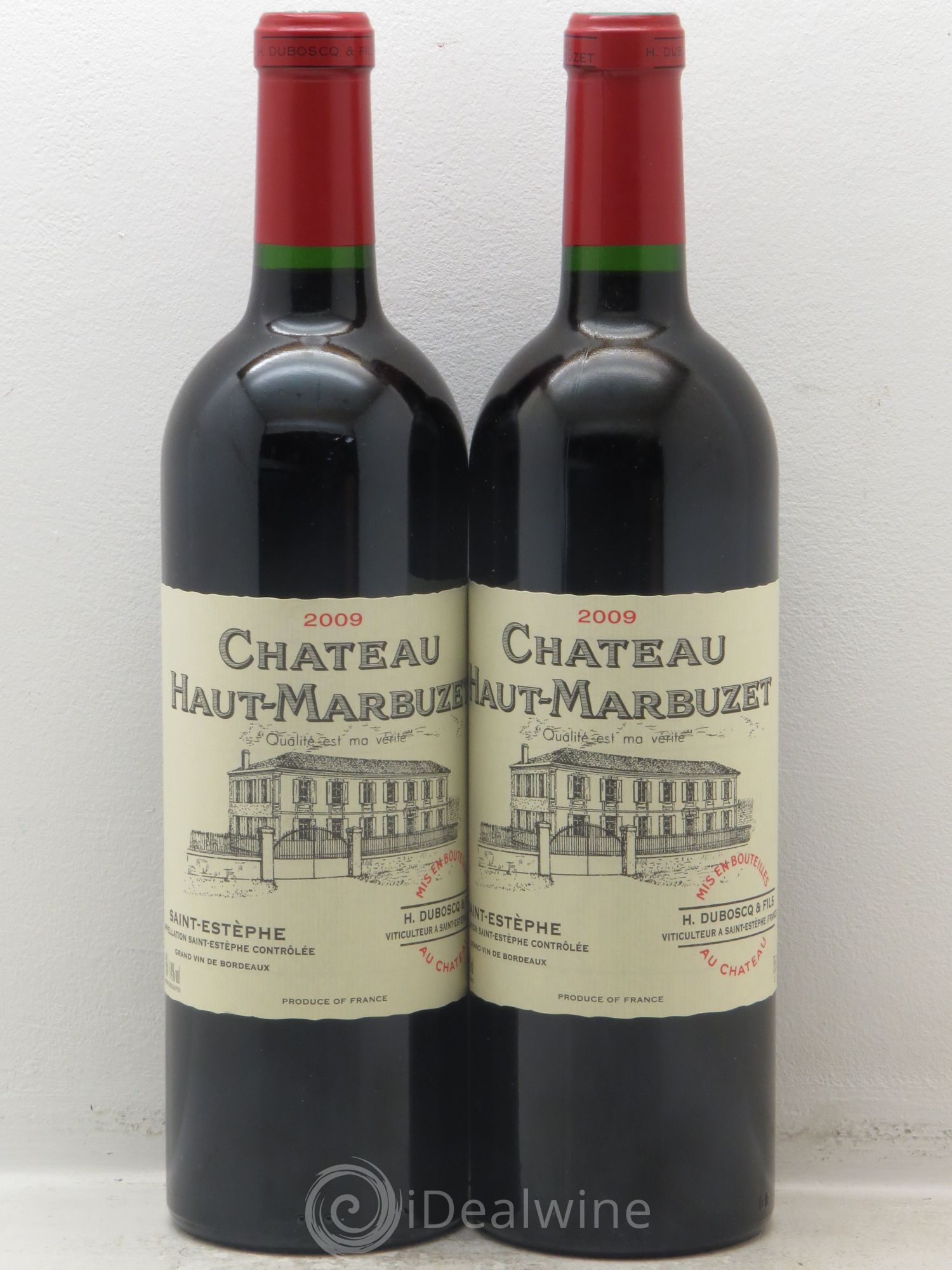 Château Haut Marbuzet 2009 - Lot de 2 bouteilles - 0