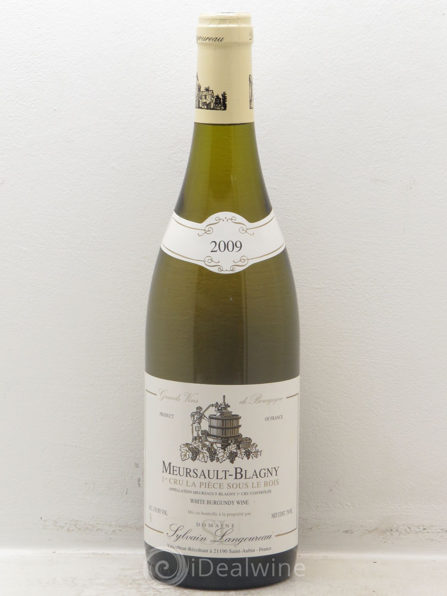 Meursault 1er Cru Blagny Sylvain Langoureau 2009 - Posten von 1 Flasche - 0