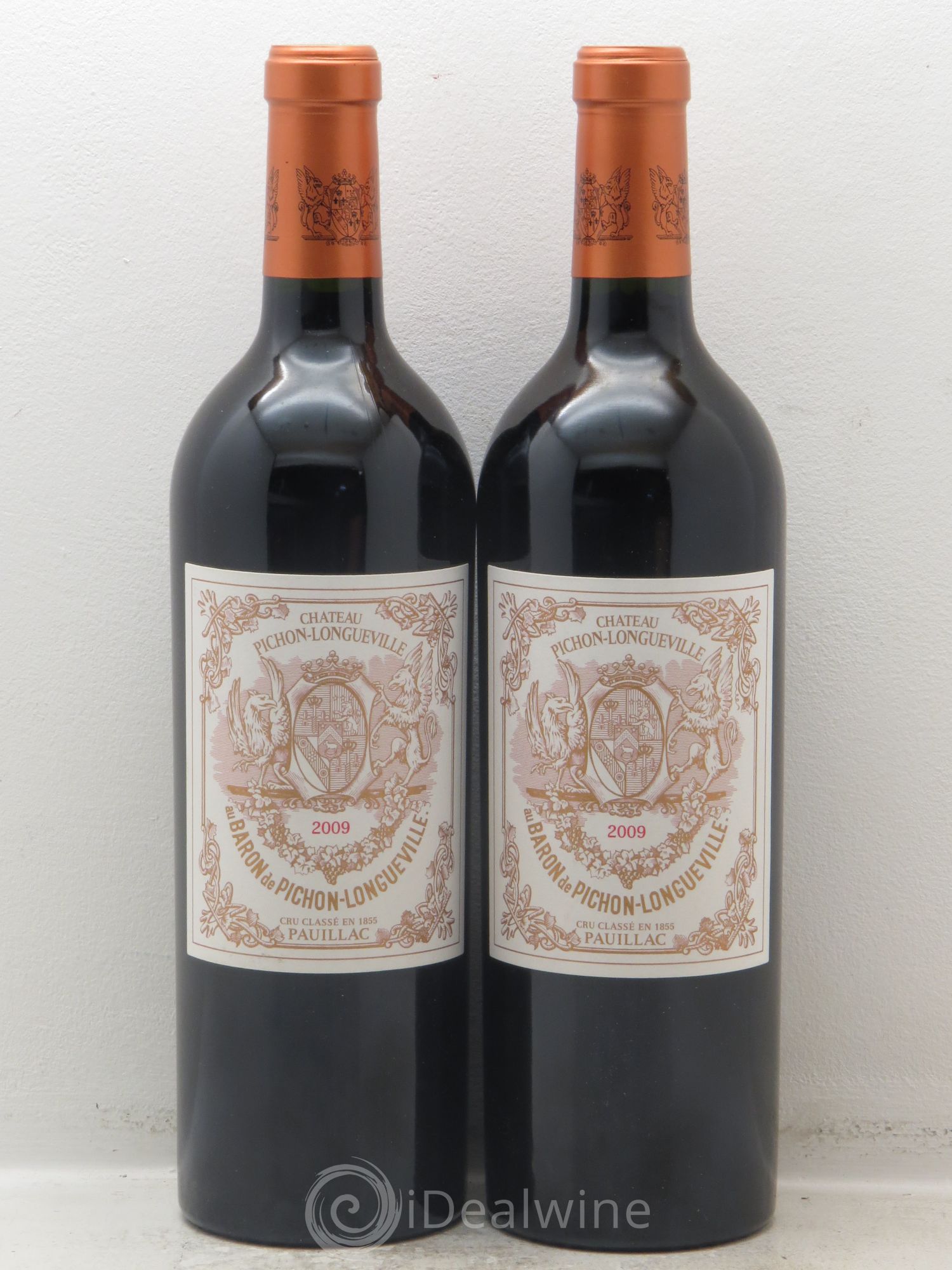 Pichon Longueville Baron 2ème Grand Cru Classé 2009 - Lot de 2 bouteilles - 0