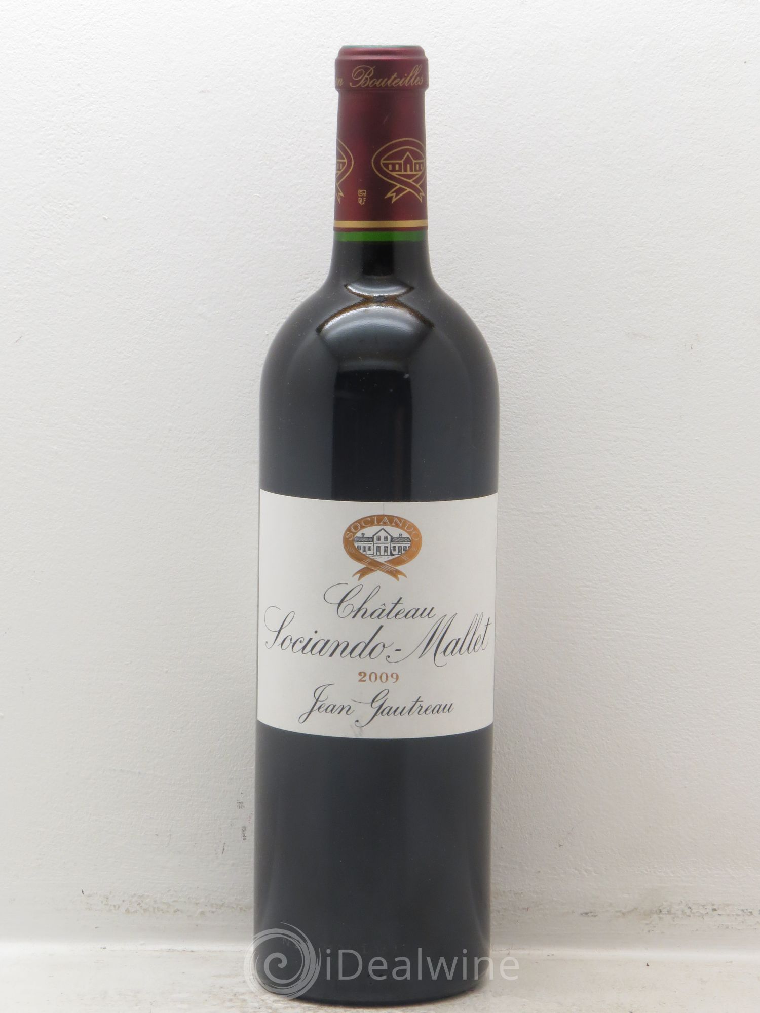 Château Sociando Mallet 2009 - Lot de 1 bouteille - 0