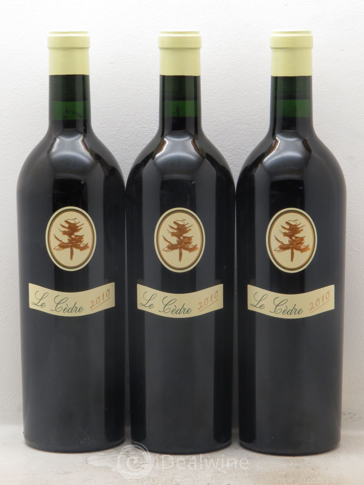 Cahors Château du Cèdre Cuvée Le Cèdre Pascal et Jean-Marc Verhaeghe 2010 - Lot de 3 bouteilles - 0