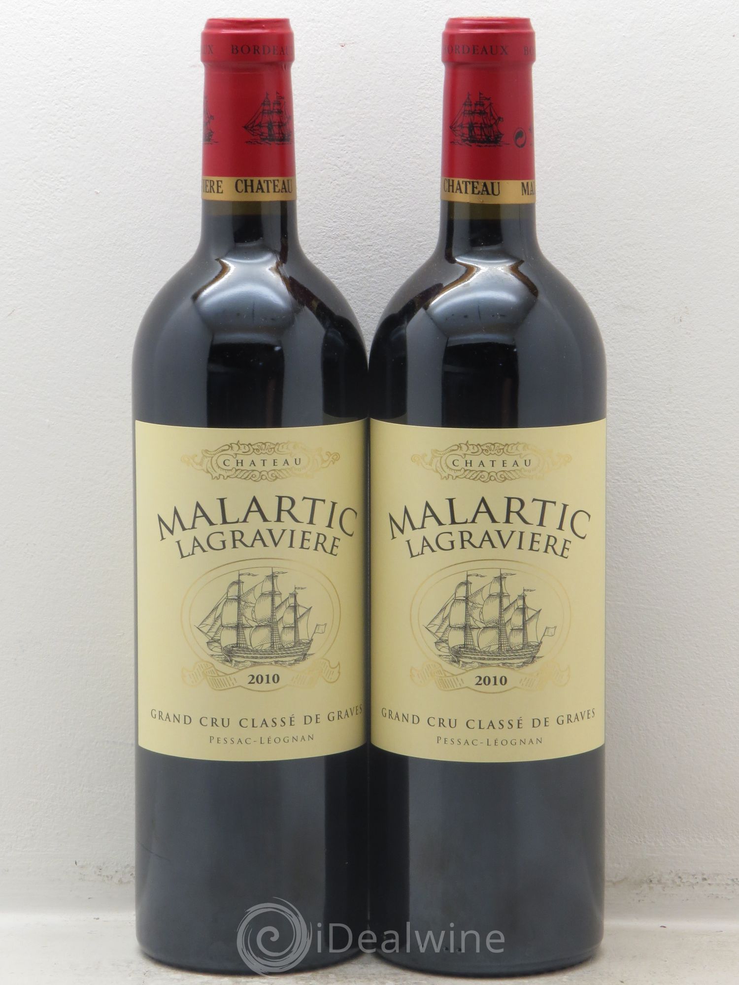 Château Malartic-Lagravière Cru Classé de Graves 2010 - Lot de 2 bouteilles - 0
