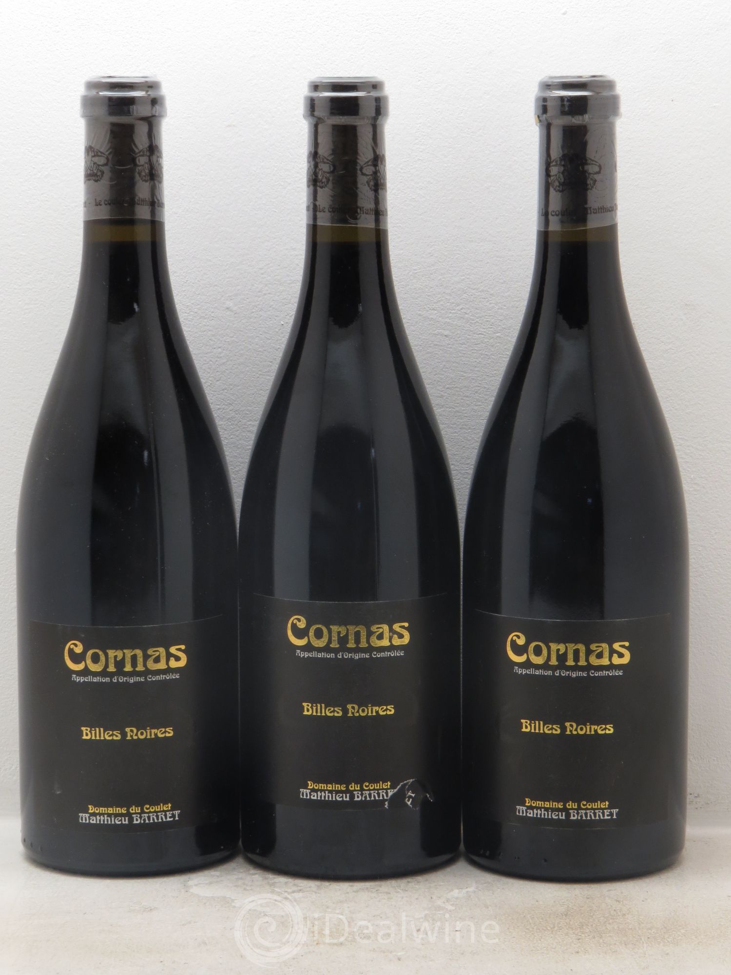 Cornas Cornas du Coulet Billes Noires 2011 - Posten von 3 Flaschen - 0