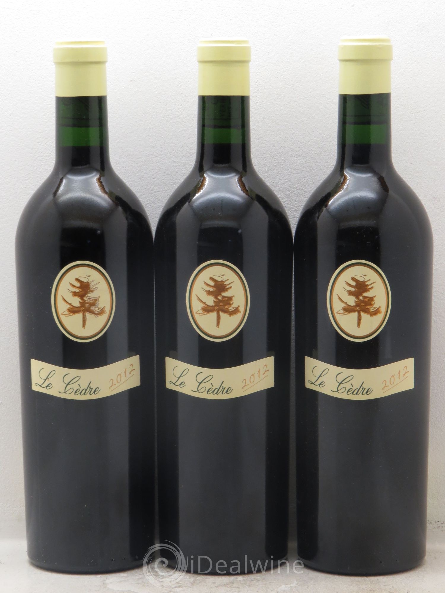 Cahors Château du Cèdre Cuvée Le Cèdre Pascal et Jean-Marc Verhaeghe 2012 - Lot de 3 bouteilles - 0