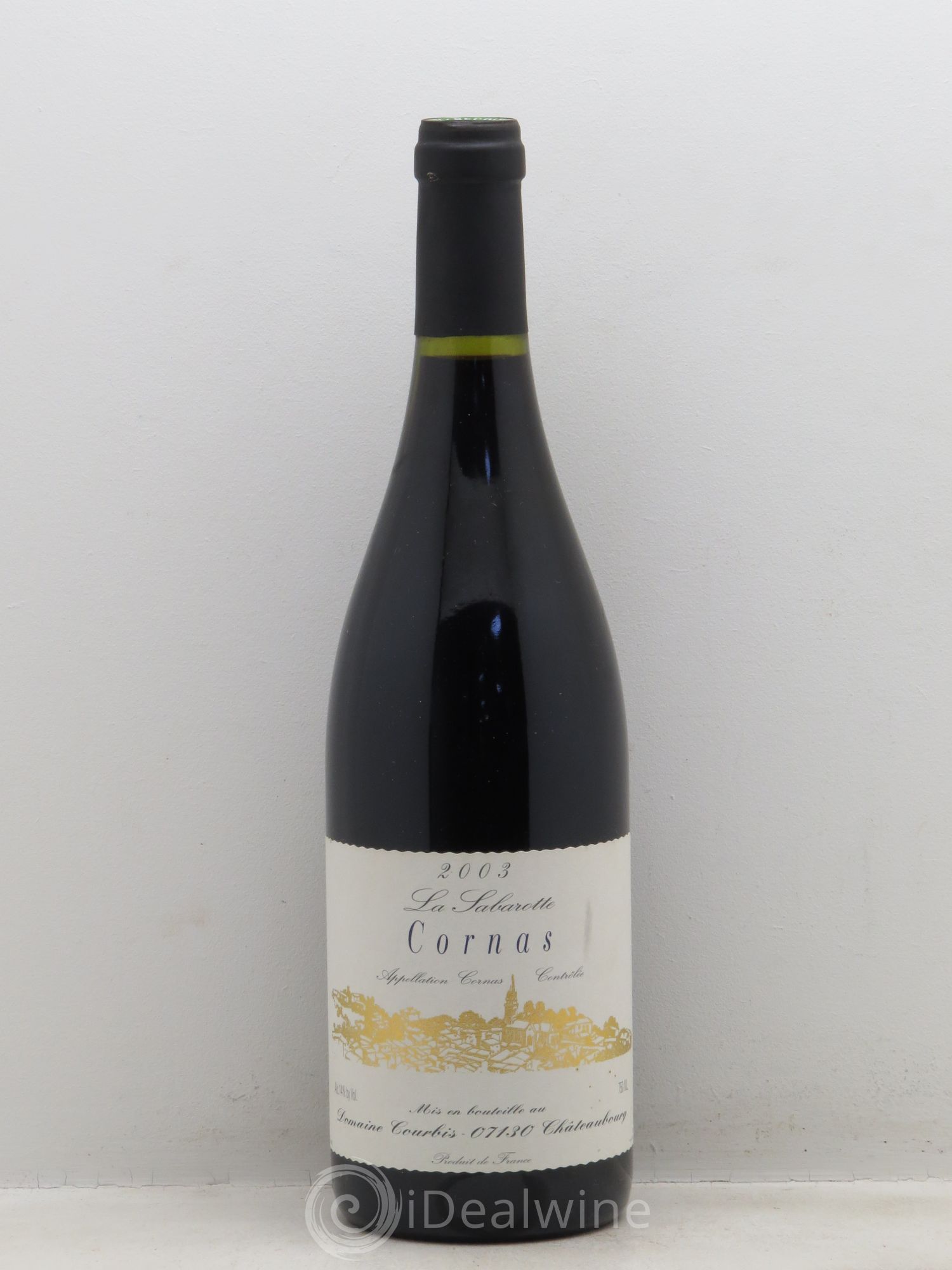 Cornas La Sabarotte Domaine Courbis 2003 - Posten von 1 Flasche - 0
