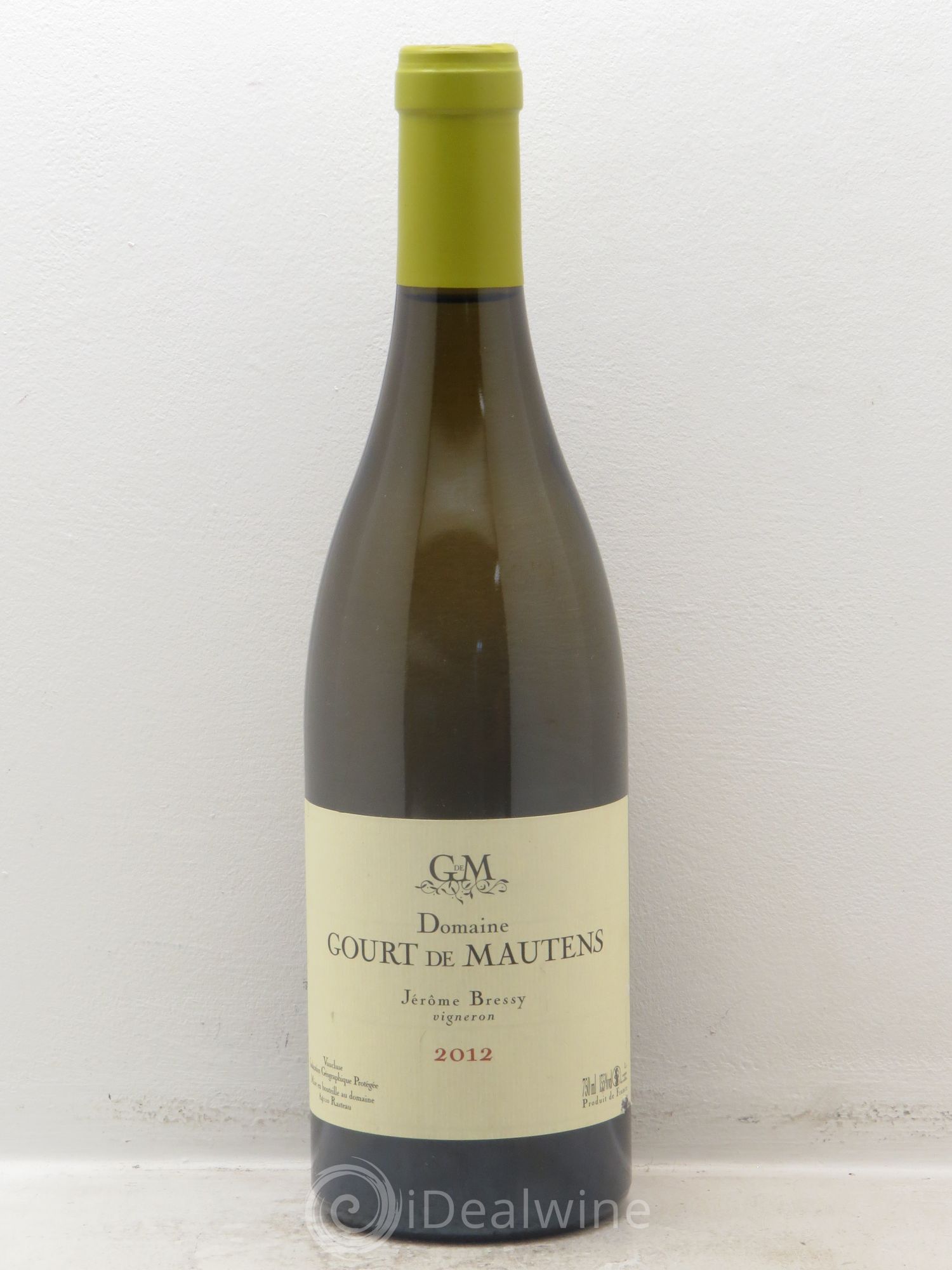 Côtes-du-Rhône IGP Vaucluse Domaine Gourt de Mautens (Rasteau) 2012 - Posten von 1 Flasche - 0