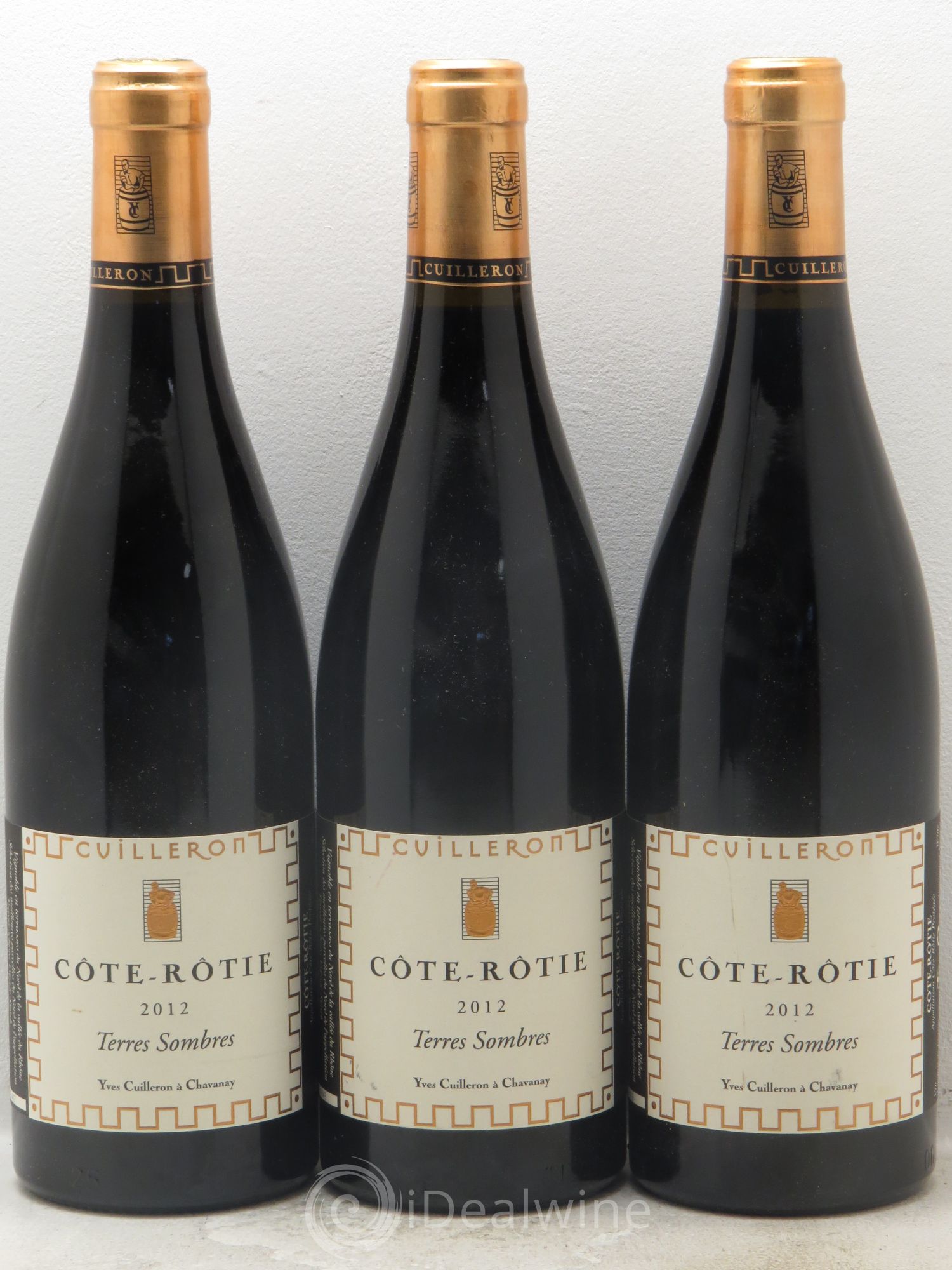 Côte-Rôtie Terres Sombres Yves Cuilleron (Domaine) 2012 - Lotto di 3 bottiglie - 0