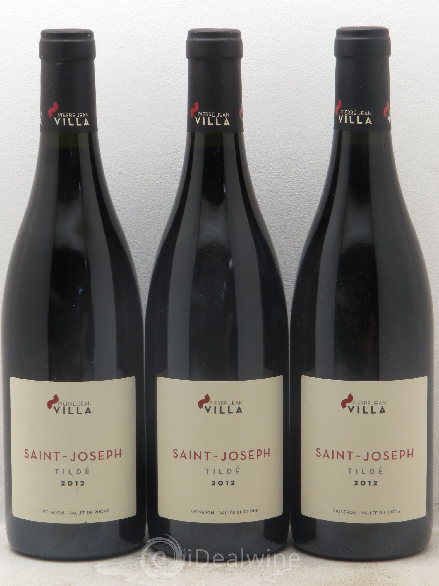 Saint-Joseph Pierre-Jean Villa Tildé 2012 - Posten von 3 Flaschen - 0