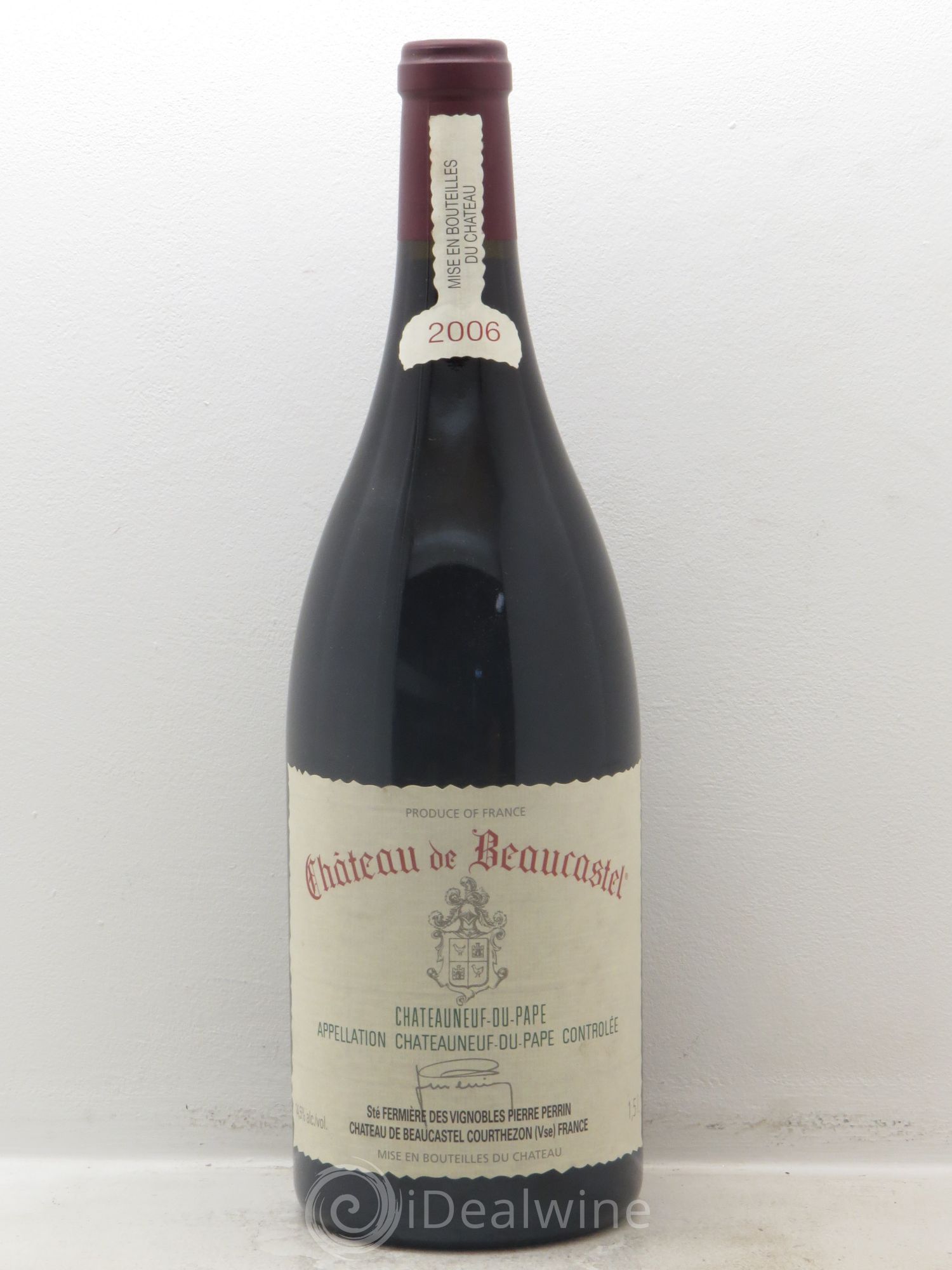 Châteauneuf-du-Pape Château de Beaucastel Famille Perrin 2006 - Lot de 1 magnum - 0
