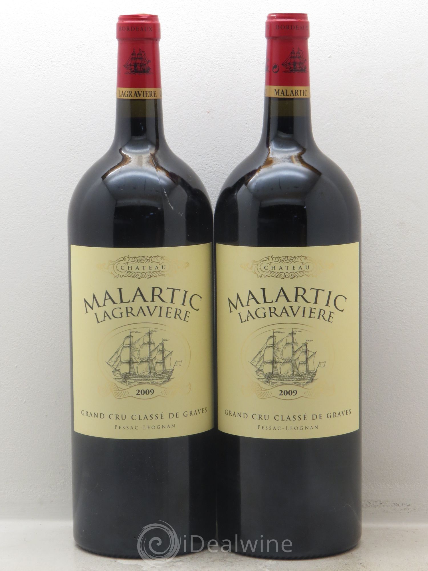Château Malartic-Lagravière Cru Classé de Graves 2009 - Lot de 2 magnums - 0