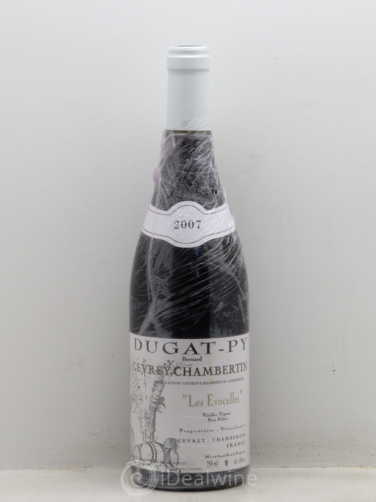 Gevrey-Chambertin Les Evocelles Vieilles Vignes Dugat-Py 2007 - Posten von 1 Flasche - 0