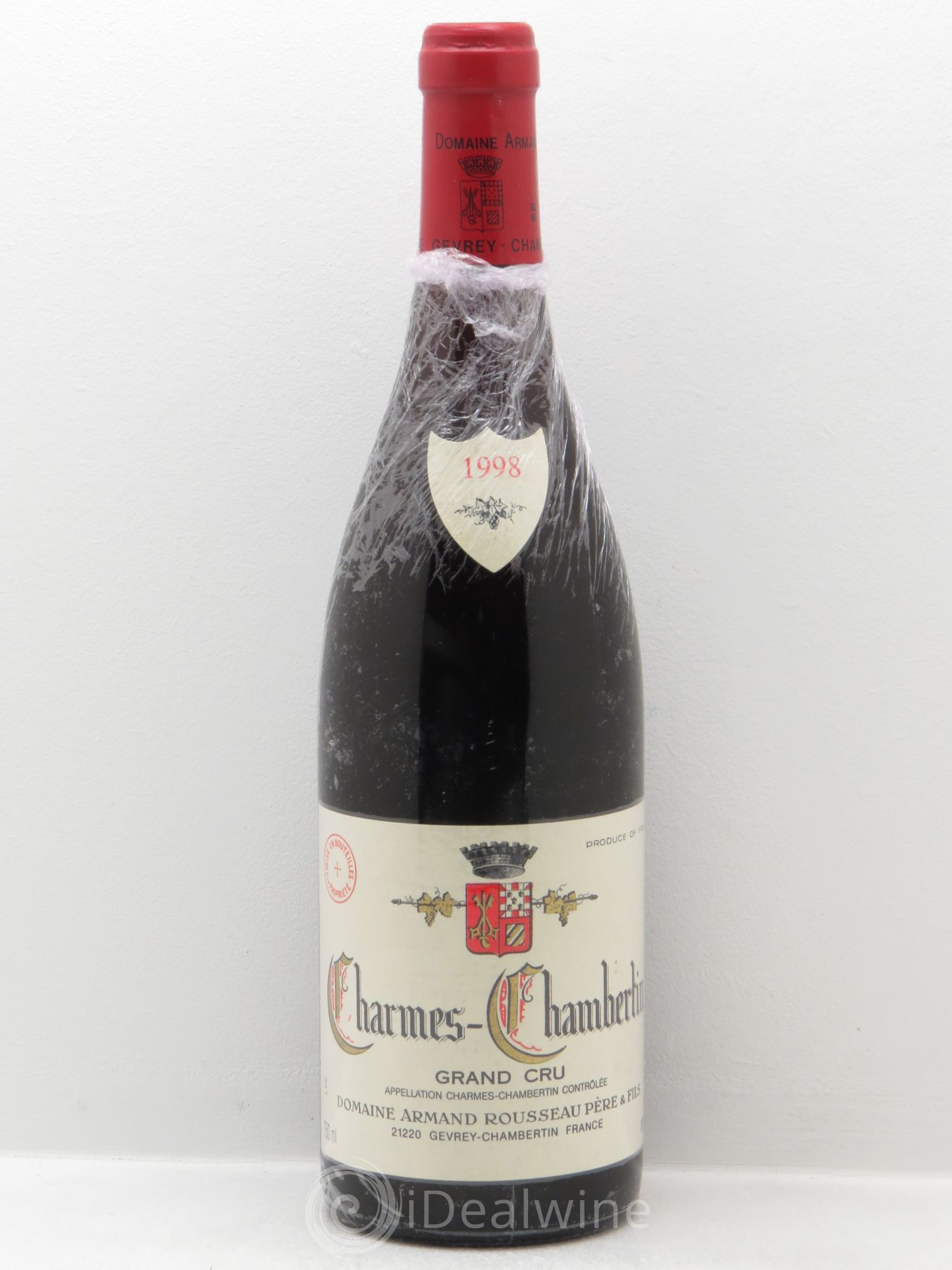 Charmes-Chambertin Grand Cru Armand Rousseau (Domaine) 1998 - Lot de 1 bouteille - 0