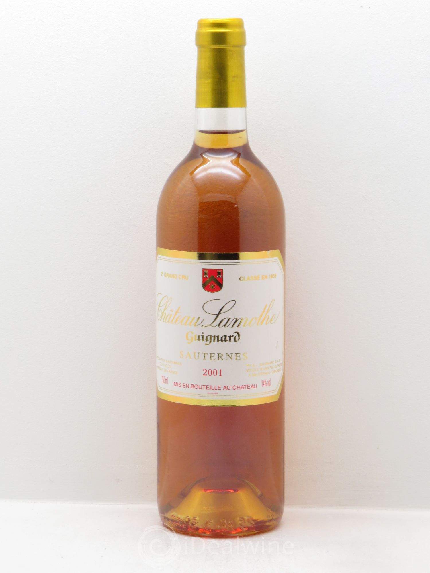Château Lamothe Guignard 2ème Grand Cru Classé 2001 - Lotto di 1 bottiglia - 0