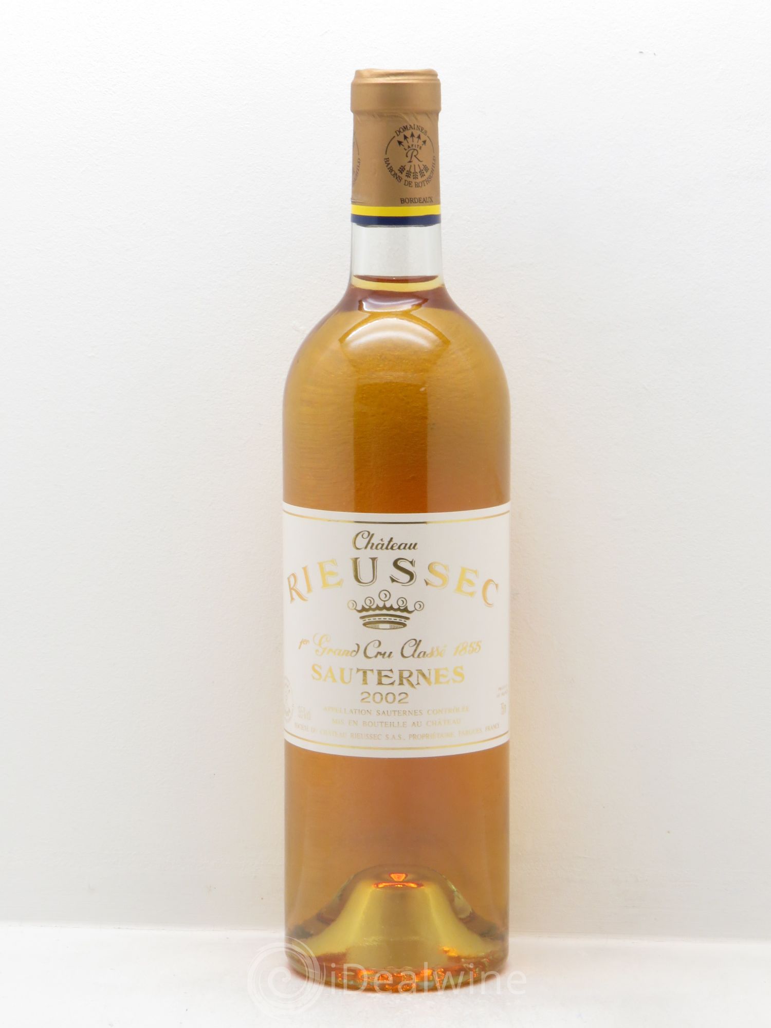 Château Rieussec 1er Grand Cru Classé 2002 - Posten von 1 Flasche - 0