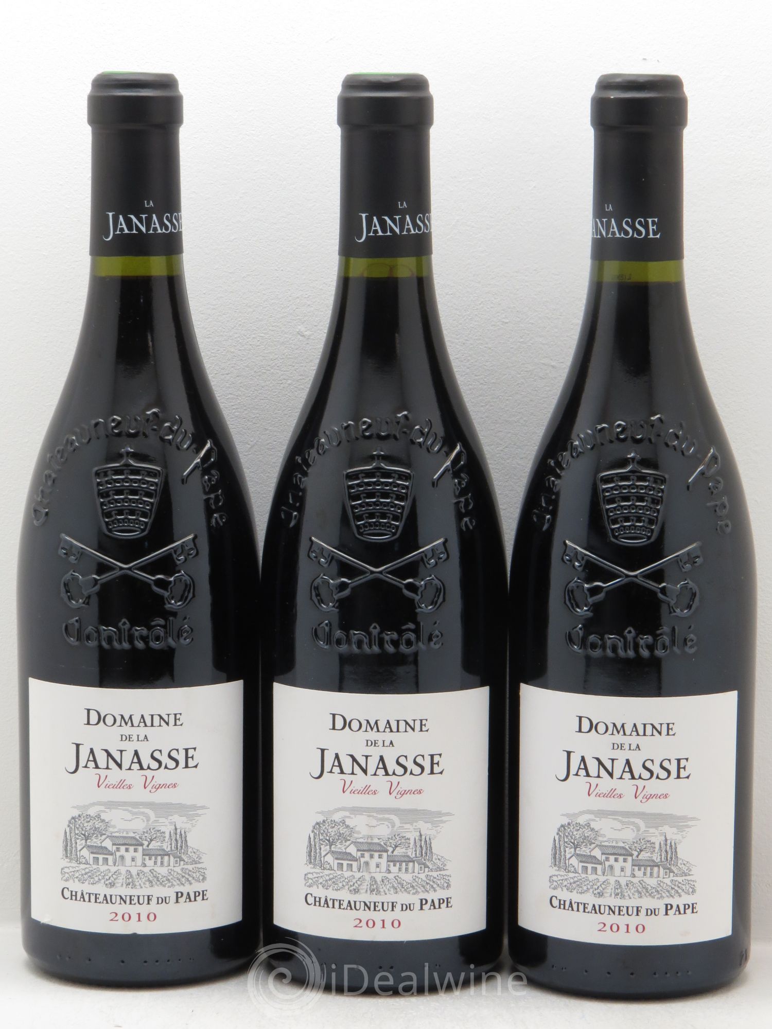 Châteauneuf-du-Pape Cuvée Vieilles Vignes La Janasse (Domaine de) 2010 - Lot de 3 bouteilles - 0