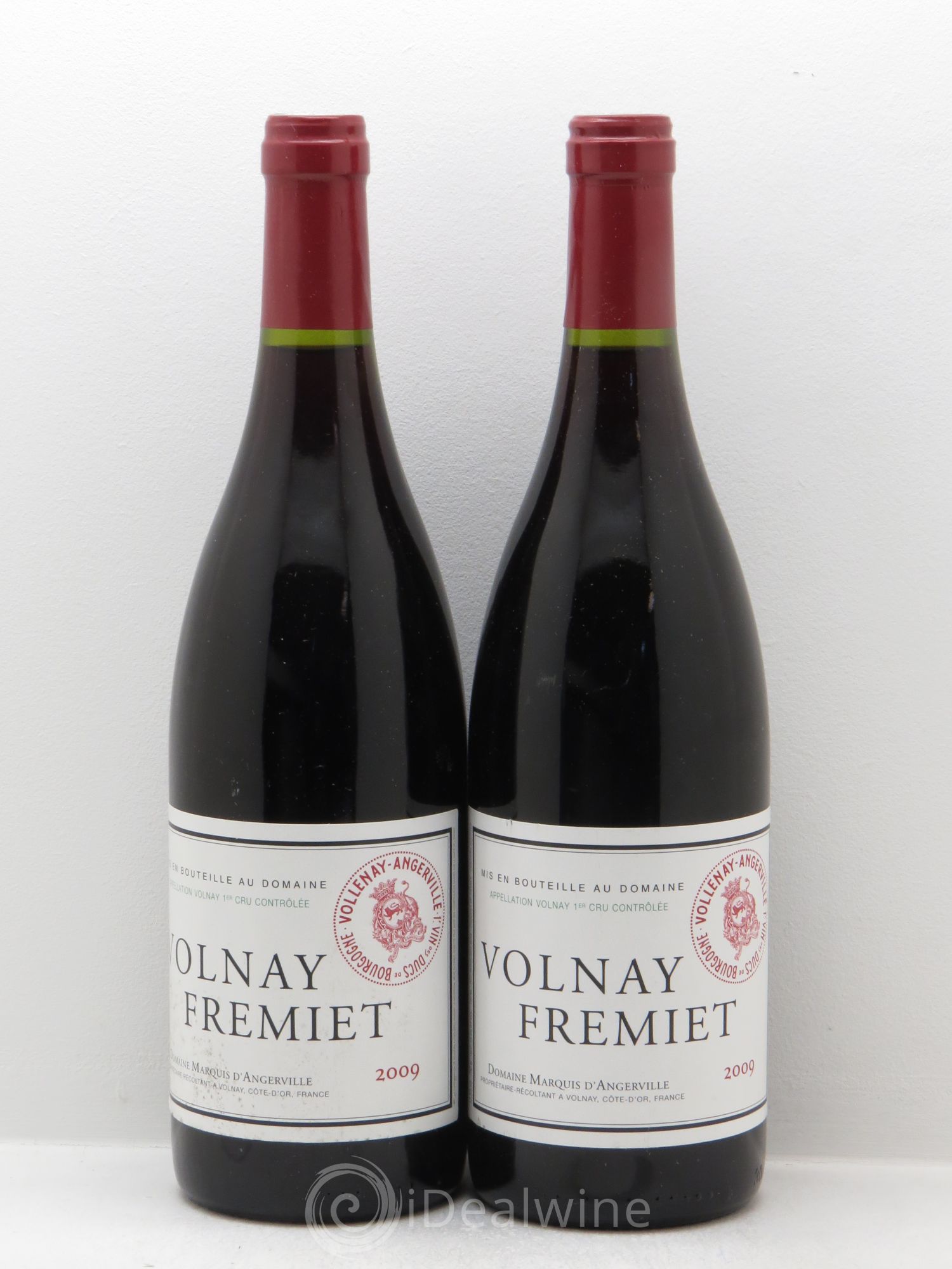 Volnay 1er Cru Frémiet Marquis d'Angerville (Domaine) 2009 - Lot de 2 bouteilles - 0