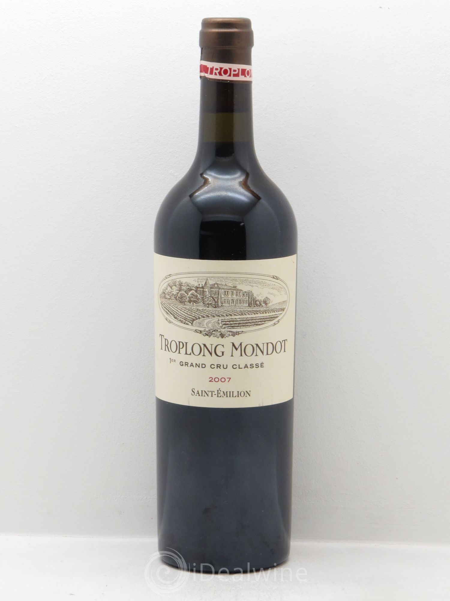 Château Troplong Mondot 1er Grand Cru Classé B 2007 - Lot de 1 bouteille - 0